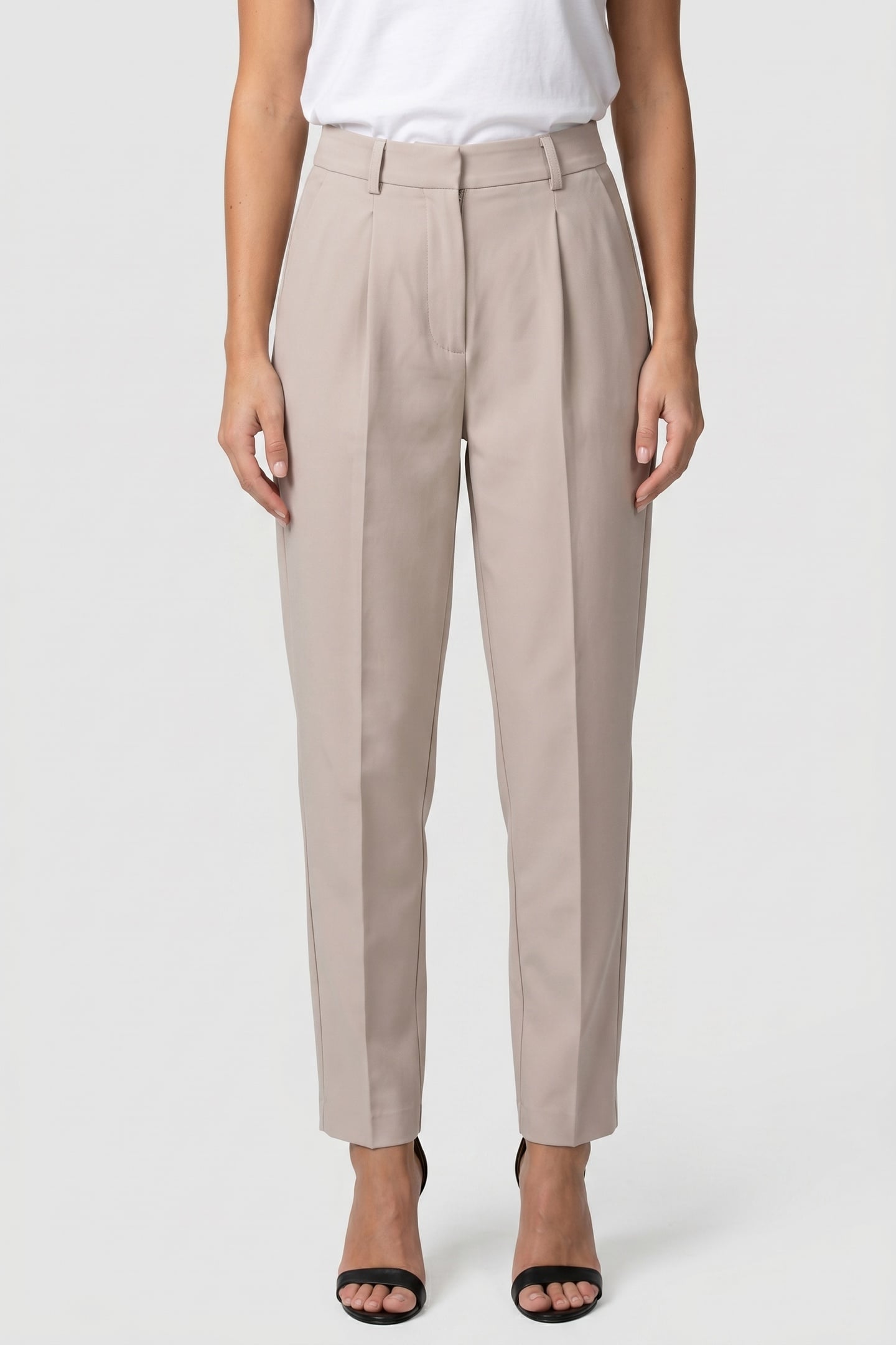 LA NENA WOOL TROUSER BEIGE 2