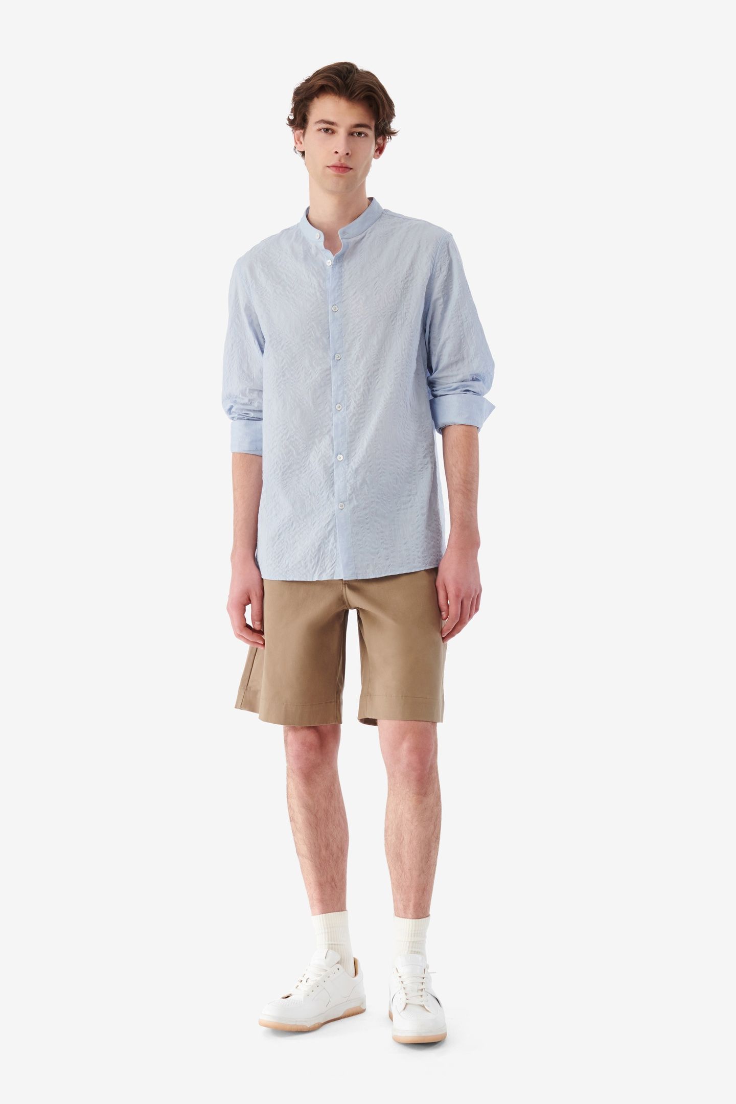 JUNIOR SHORT LIGHT KHAKI 2