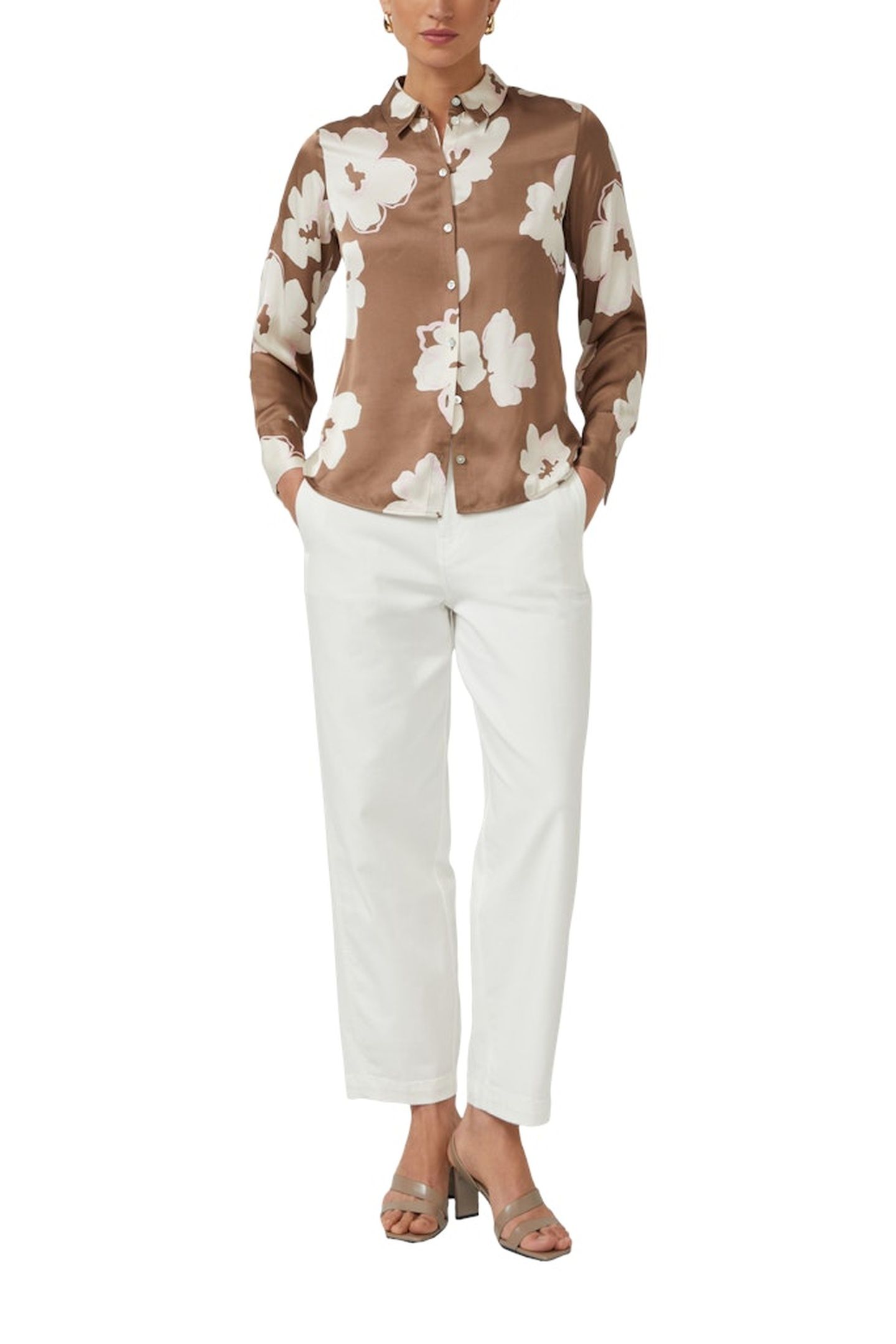 S.OLIVER BLOUSES BROWN 2