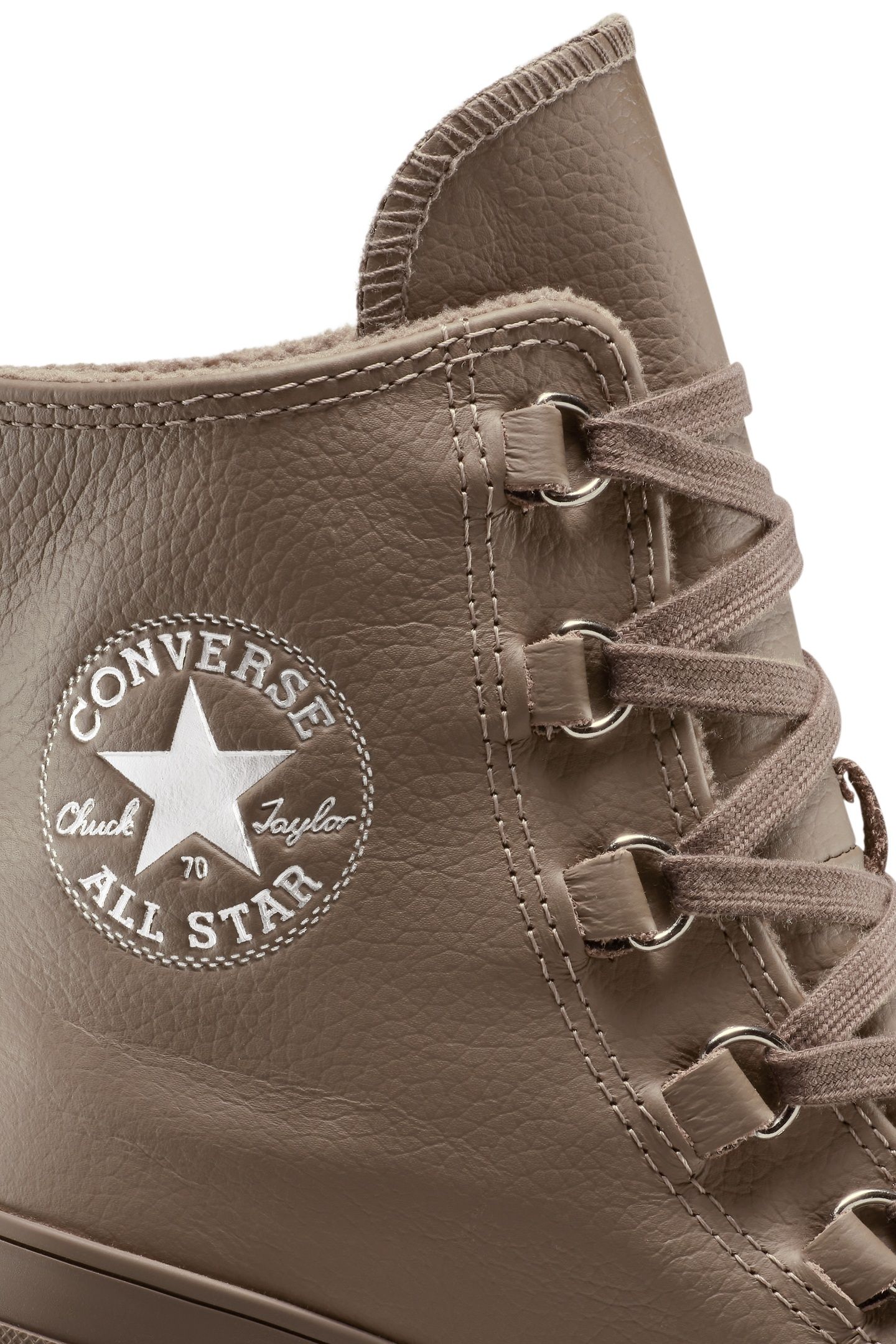 UNISEX CHUCK 70 DE LUXE HEEL HI CLASSIC TAUPE 9