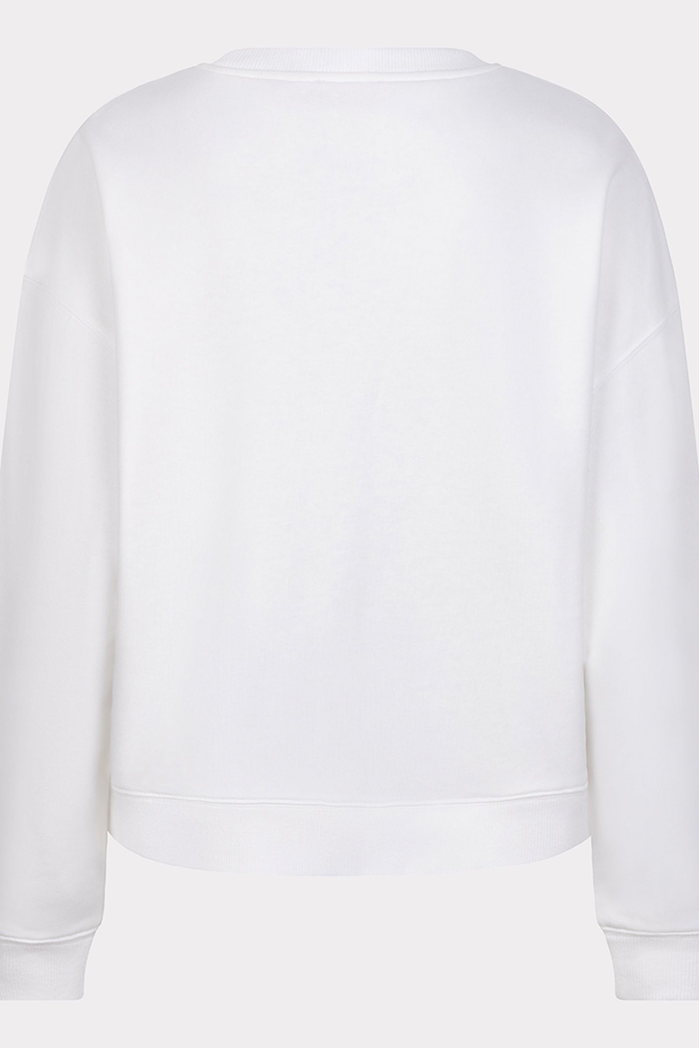 SWEATER FLOCK PRINT “UNIQUE OFF WHITE 5