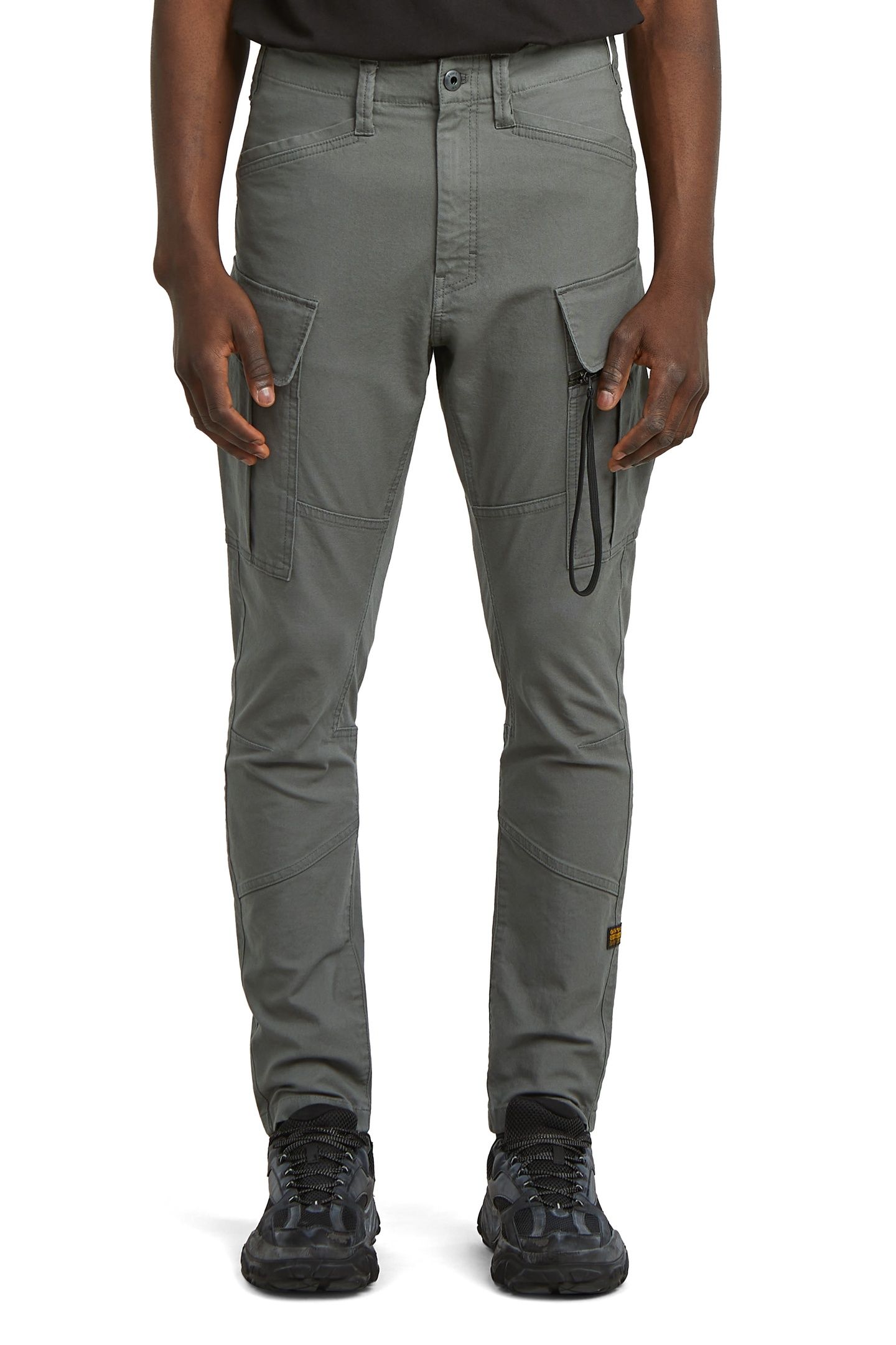 ZIP POCKET 3D SKINNY CARGO 2.0 GREY 2