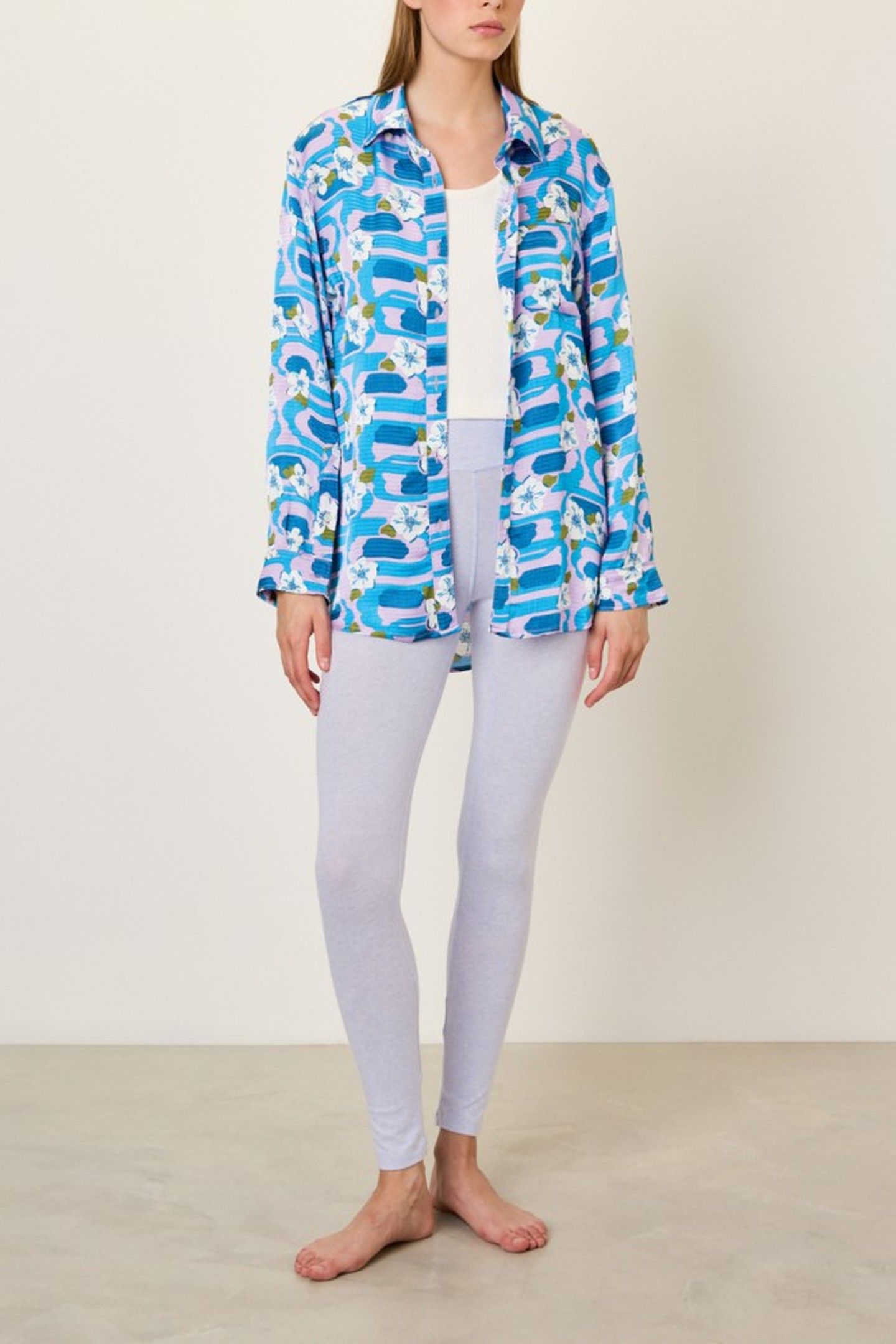 YPAWOOD LEGGINGS LAVANDE CHINE 1