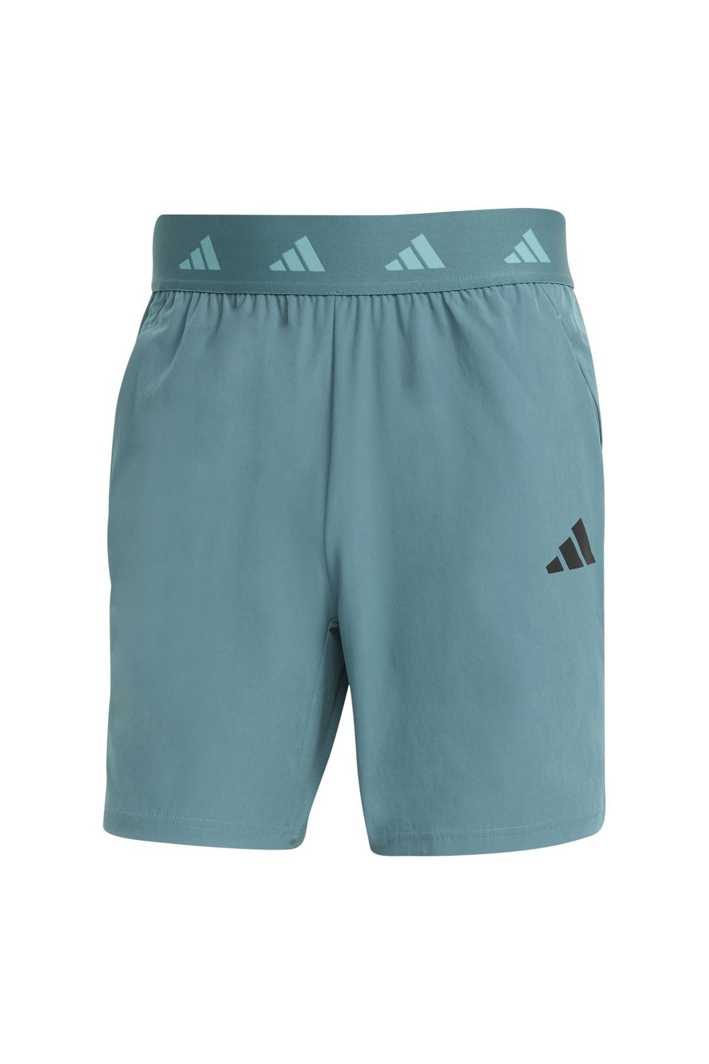 UNISEX PERFORMANCE GYM+ SHORTS PRELOVED TEAL 3