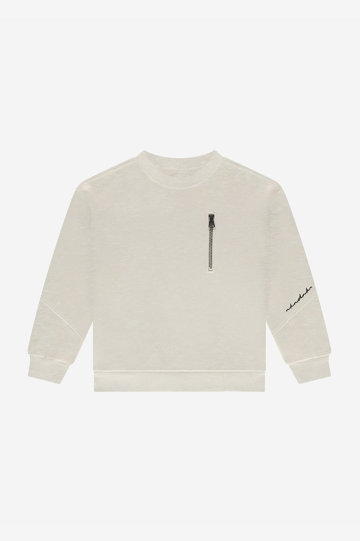 CUTSEAM SWEATSHIRT CREAM MELANGE 2