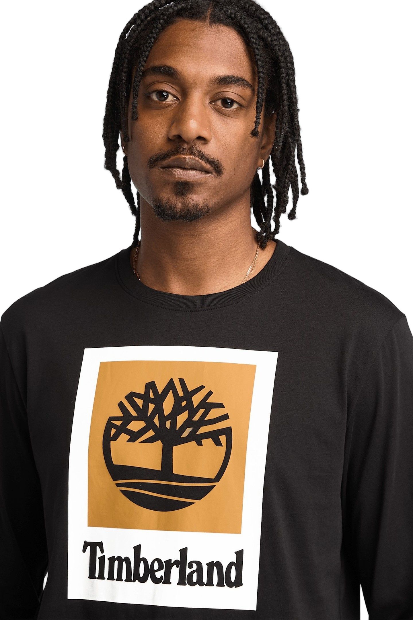 COLORED LONG SLEEVE TEE BLACK 4