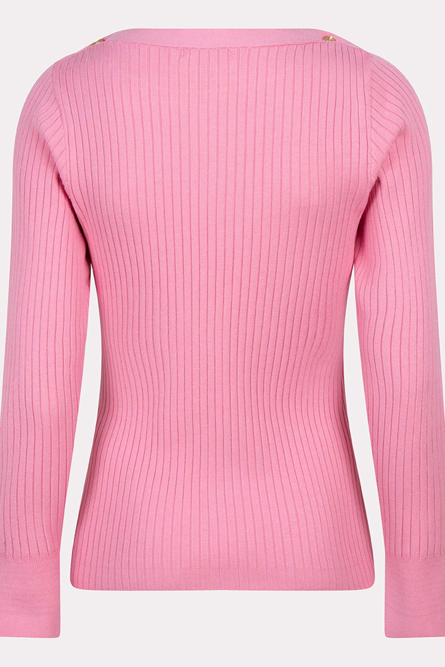 SWEATER RIB BASIC KNIT ROSE 6