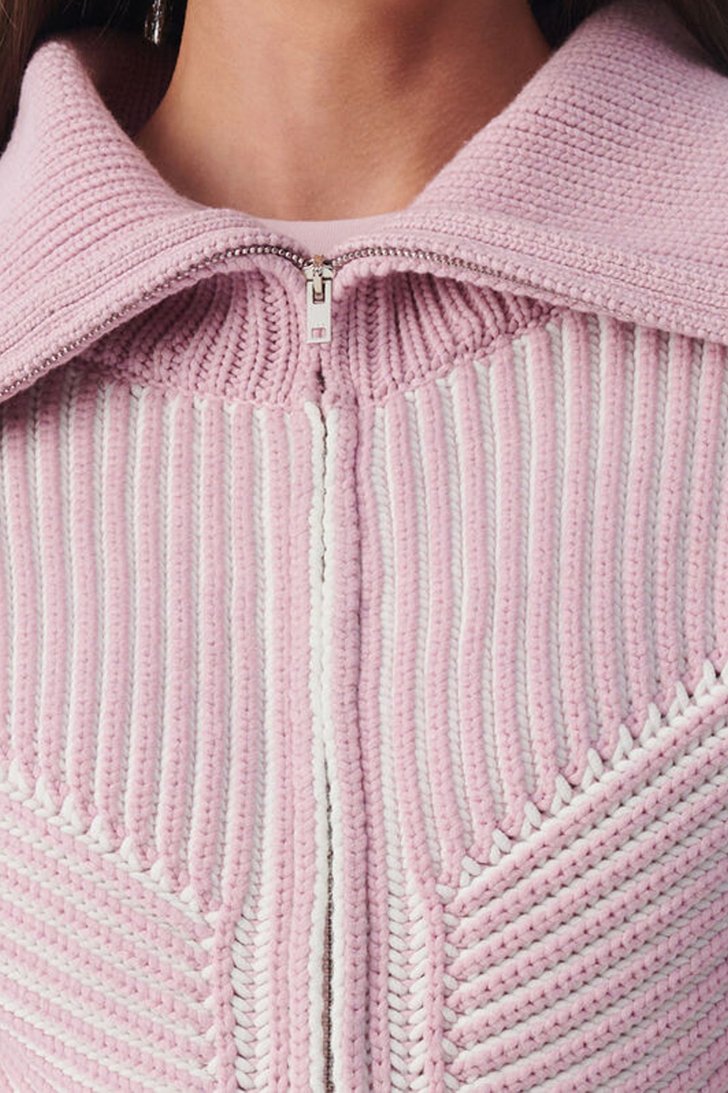 OYANA PULLOVER WHITE/PINK 5
