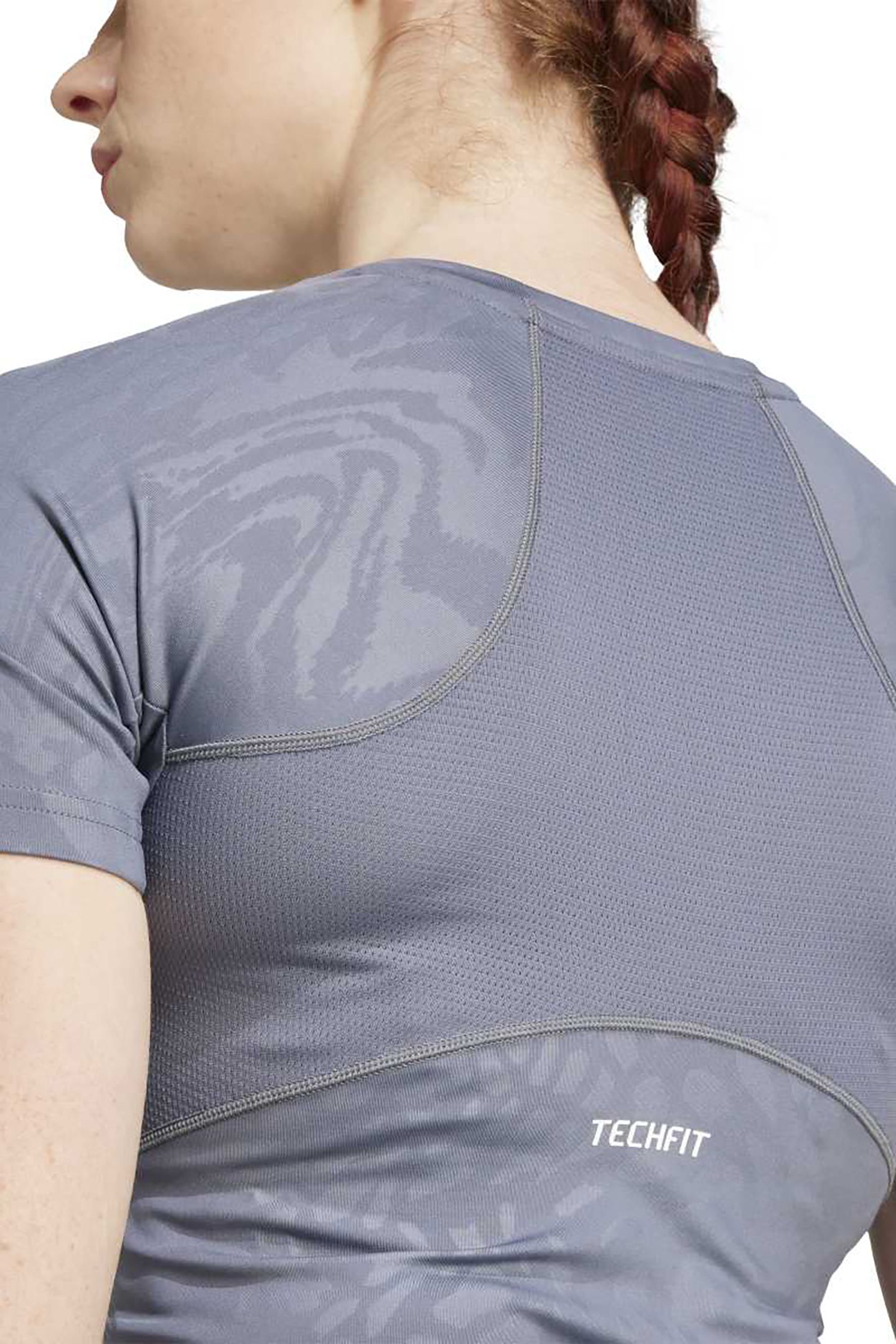 PERFORMANCE TECHFIT PRINTED T-SHIRT ONIX 5