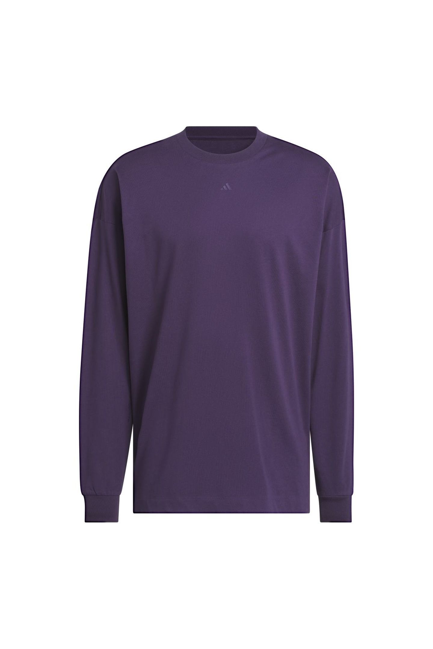 UNISEX PERFORMANCE ADIDAS BASKETBALL LONG SLEEVE TEE AURORA 7