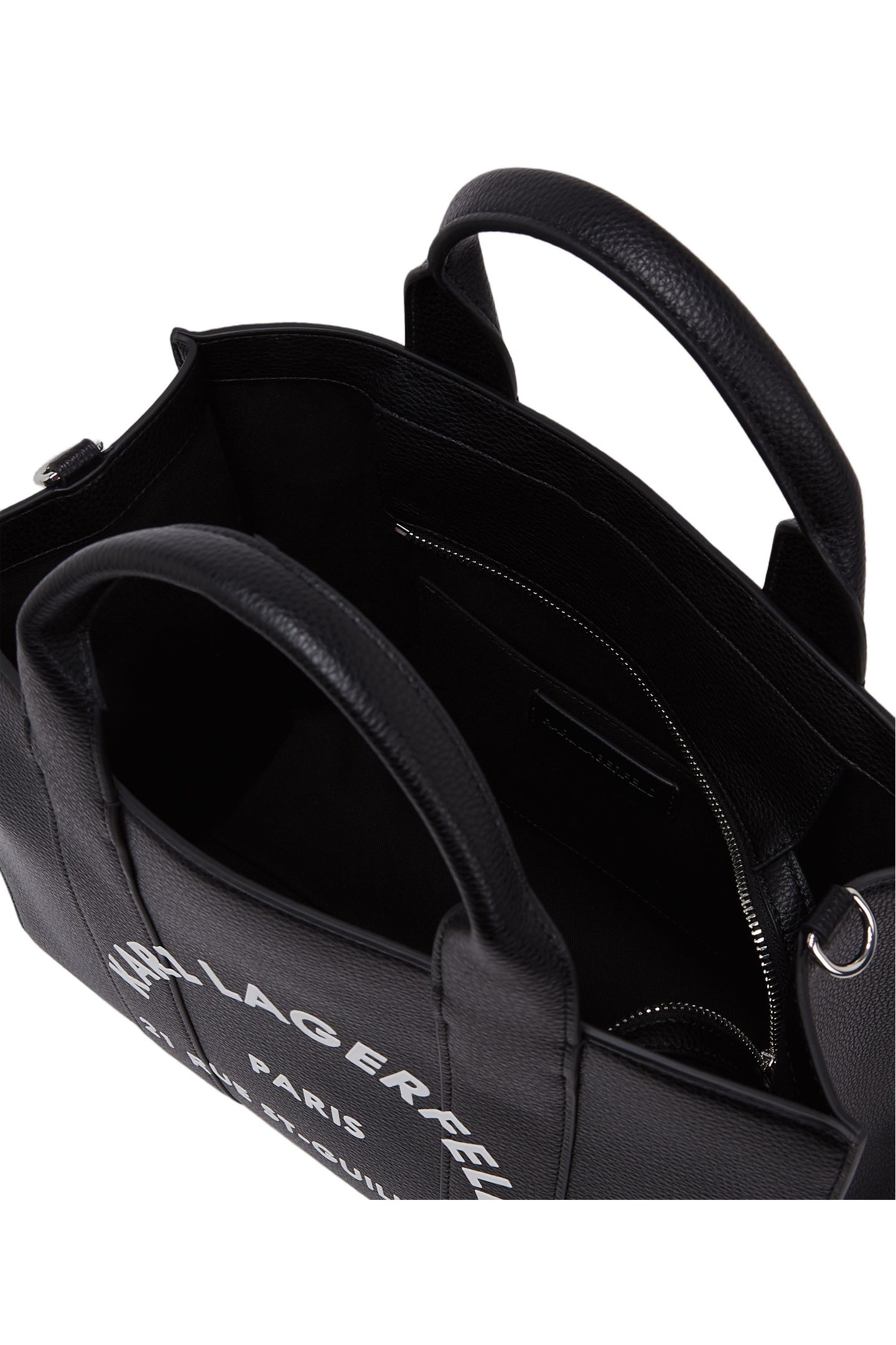 K/RSG PEBBLE SQUARE MED TOTE BLACK 3