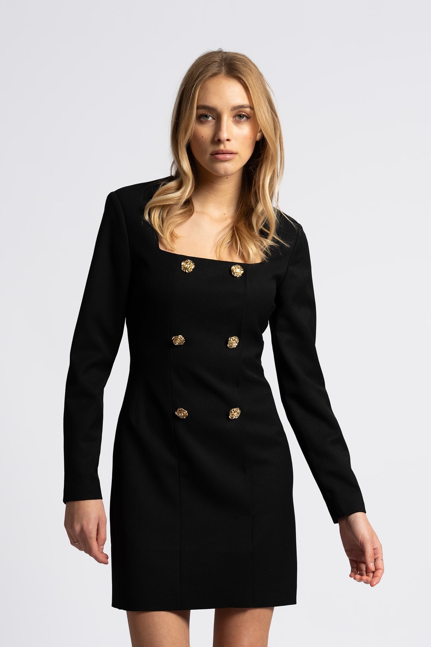 LISBON DRESS BLACK 1