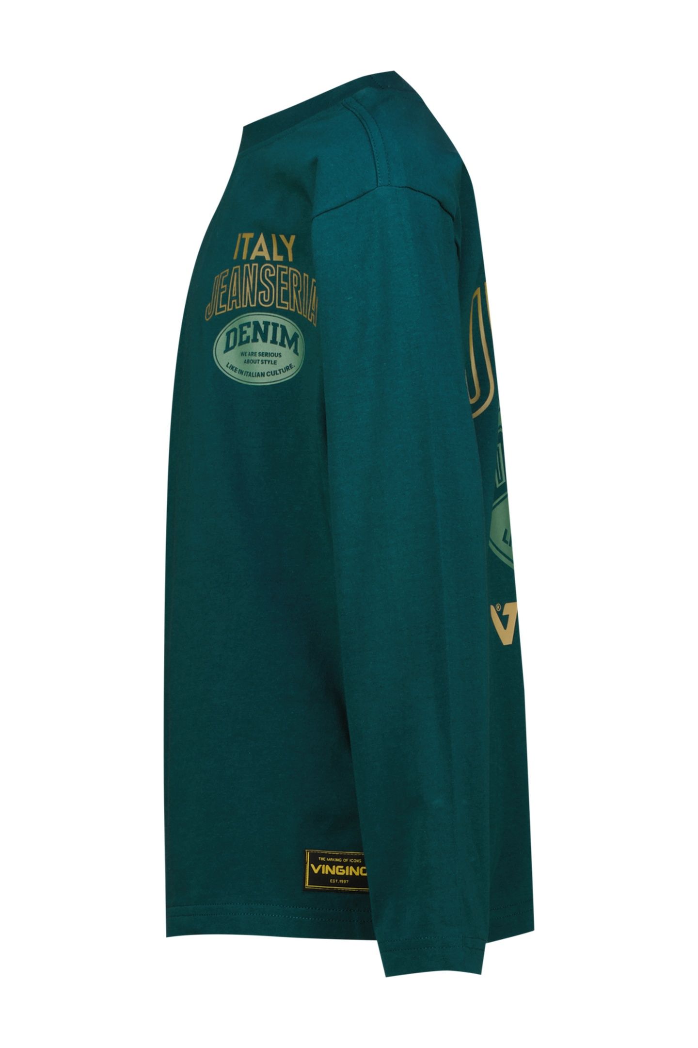 BOYS HETHRU T-SHIRT DARK JUNGLE GREEN 2