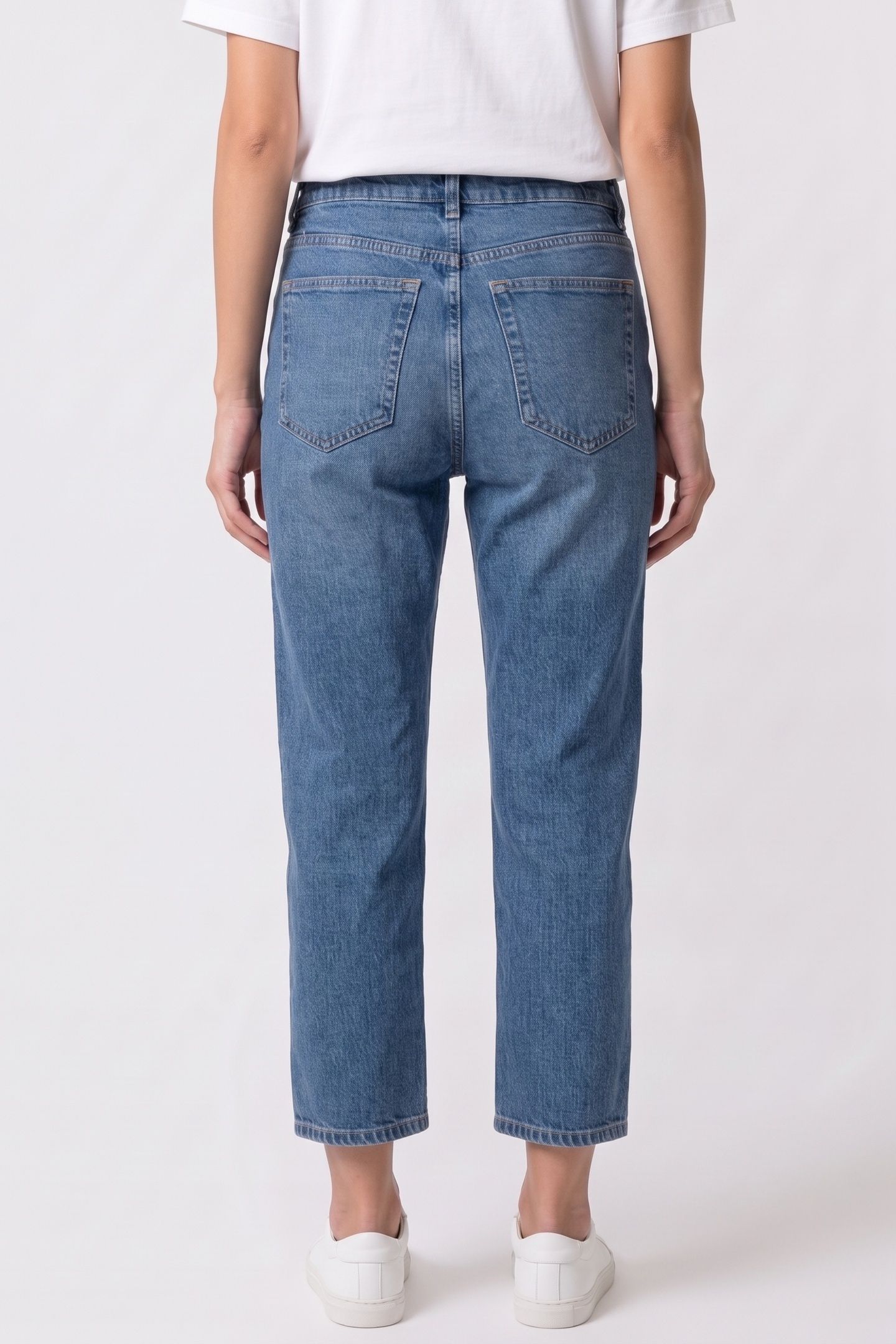 JADE CROPPED STRETCH BLUE 2