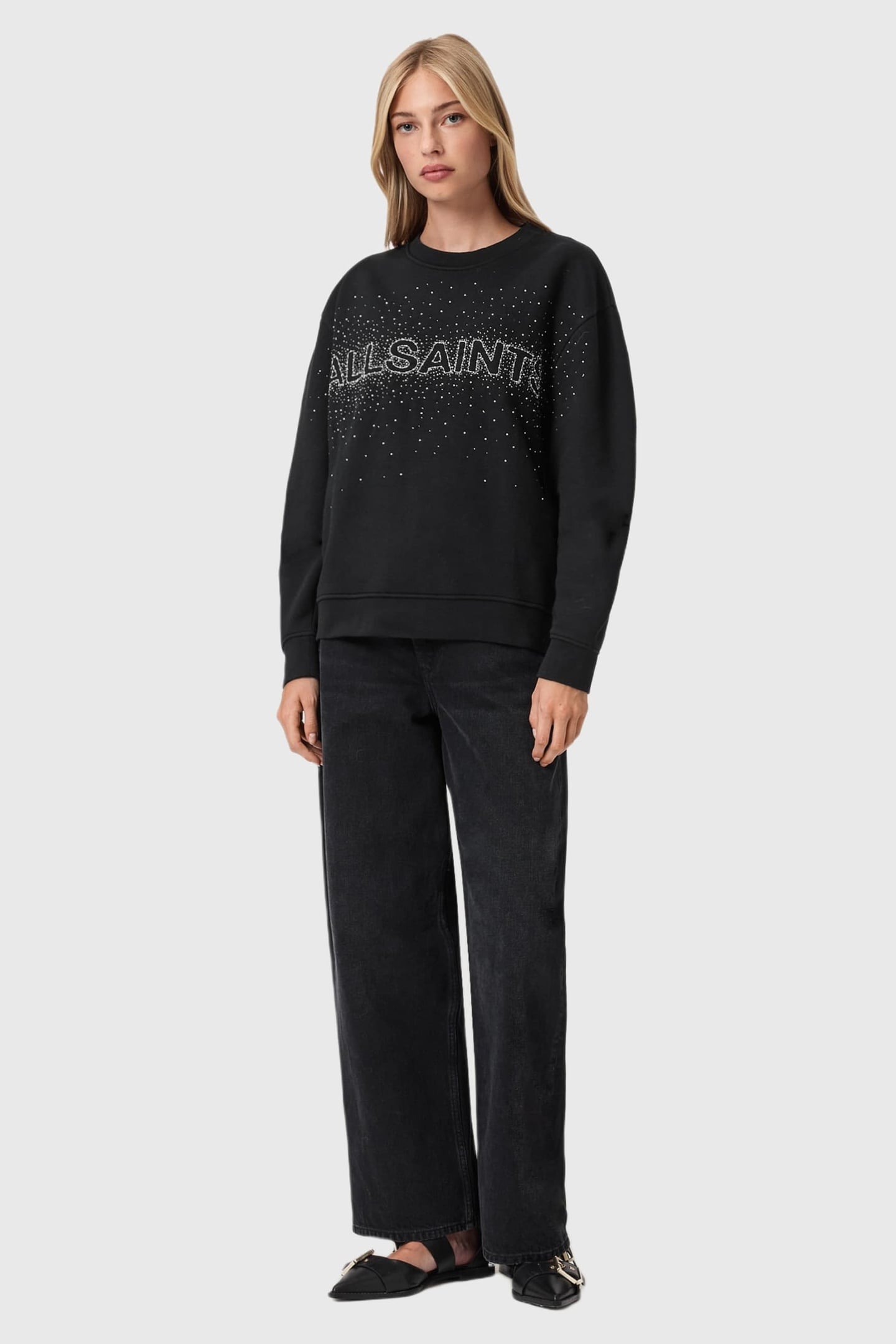 SPRINKLE ETTA SWEAT BLACK 1