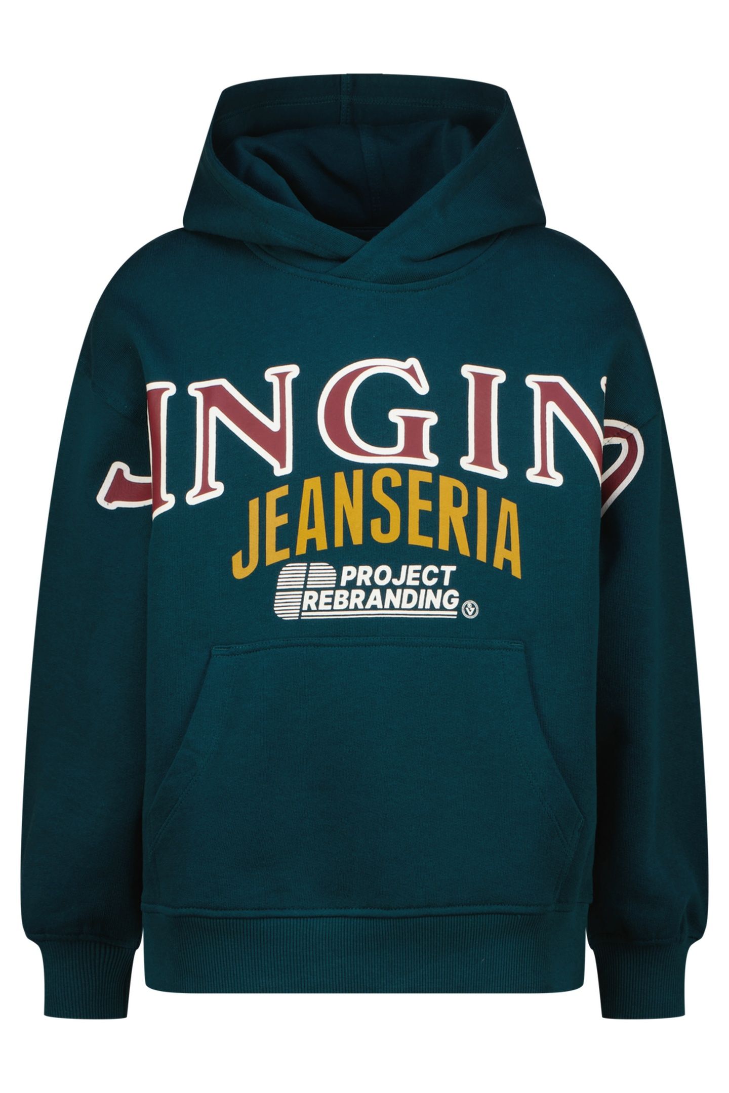 BOYS NOKKI SWEATER DARK JUNGLE GREEN 1
