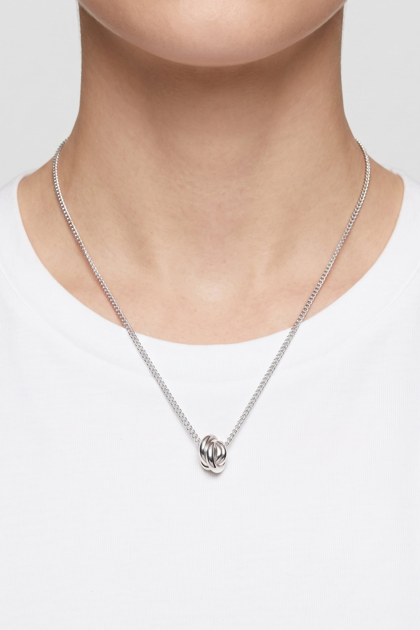 KNOT KETTE SILVER 1