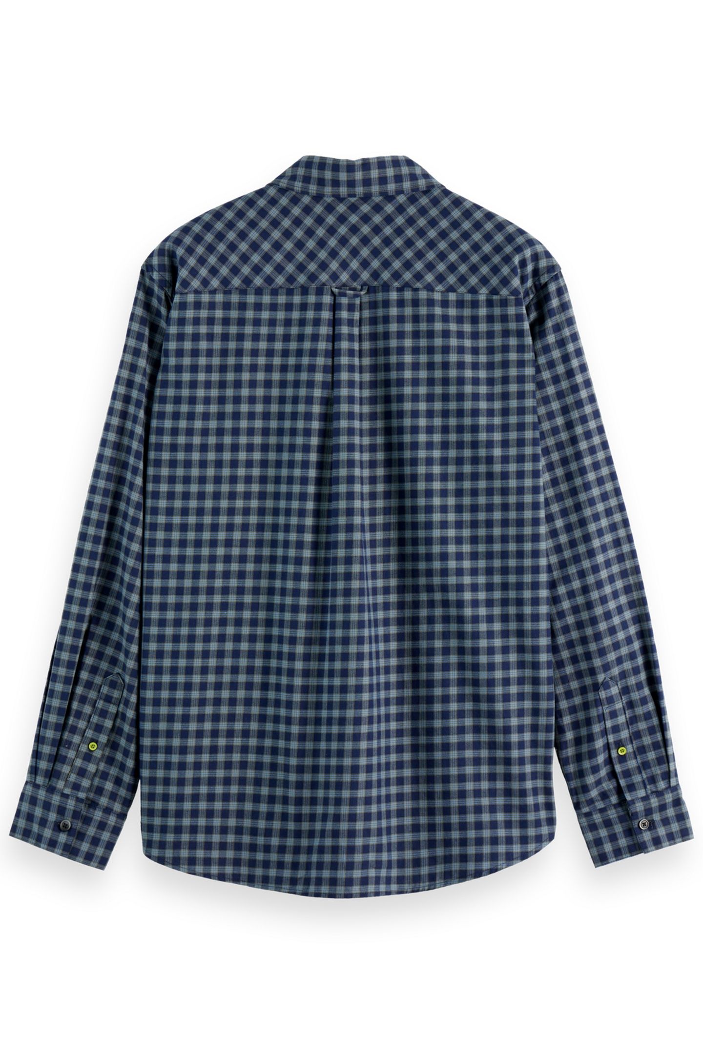 LIGHTWEIGHT FLANNEL CHECKED SHIRT SKY CAPTAIN CHECK 5