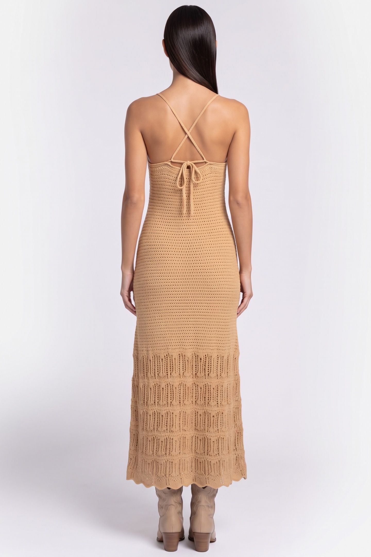 WILDFLOWER DRESS BEIGE 2