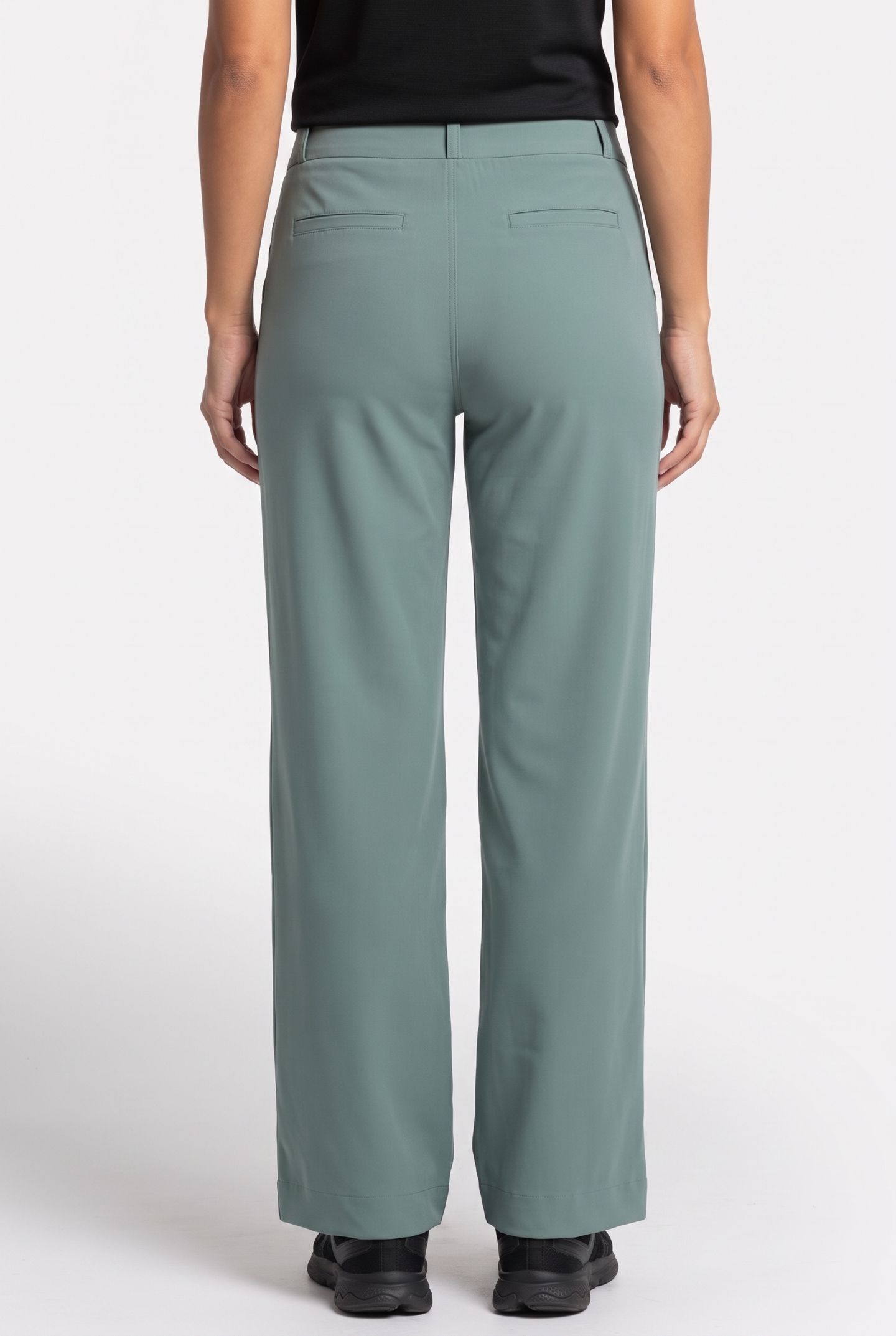 MARILON TROUSERS DARK SAGE GREEN 2
