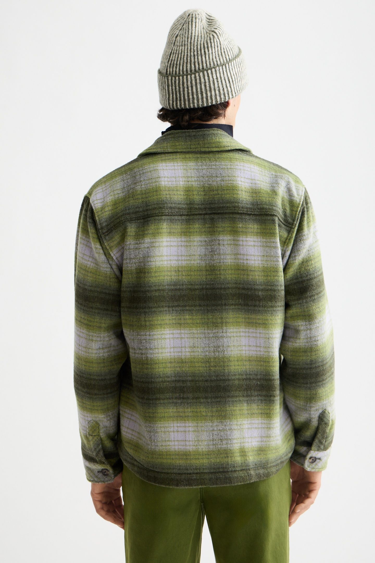 CHECK OVERSHIRT THYME / CALLA GREEN CHECK 2