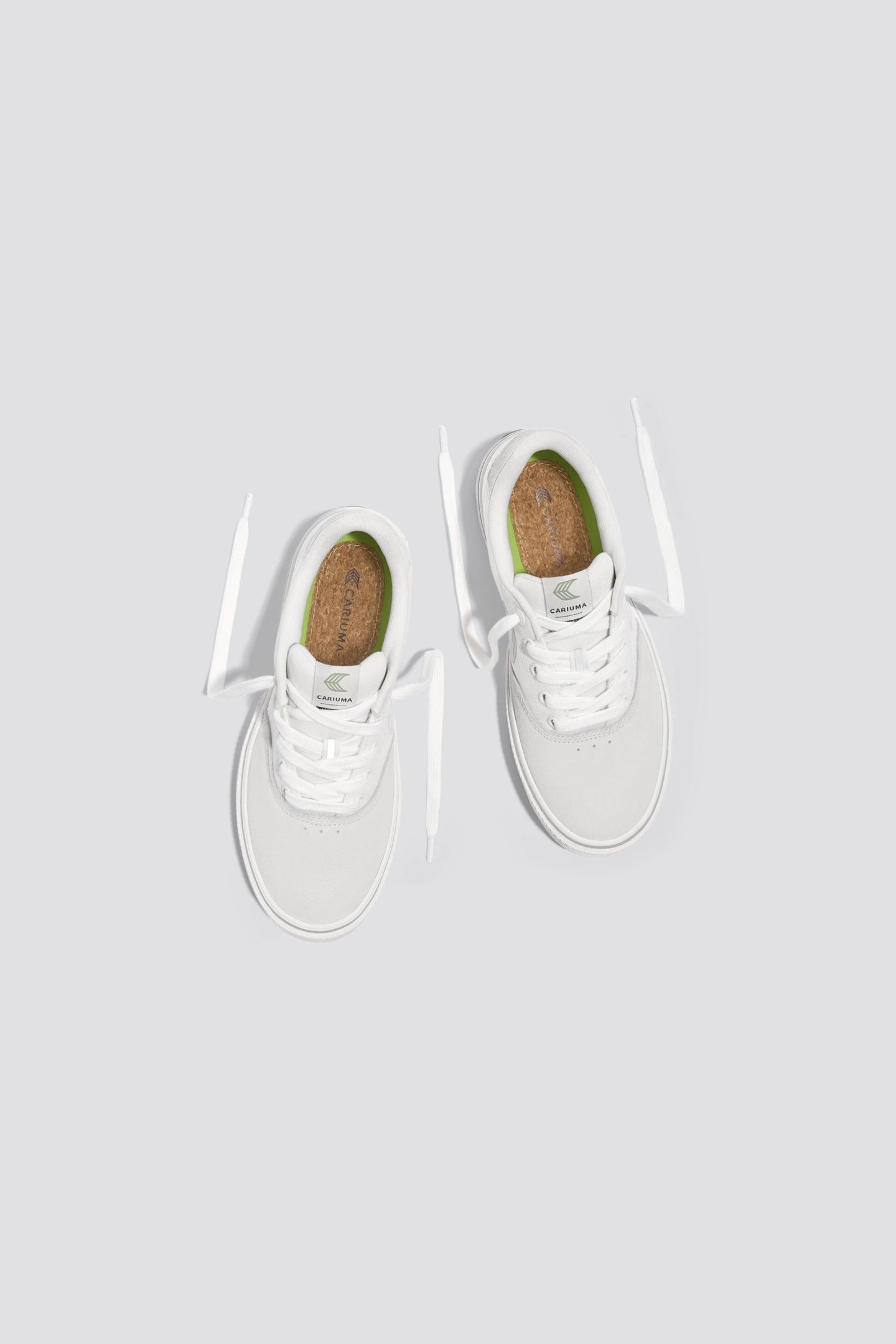 NAIOCA PRO SUEDE AND CANVAS STRIPE SMOKE WHITE 4
