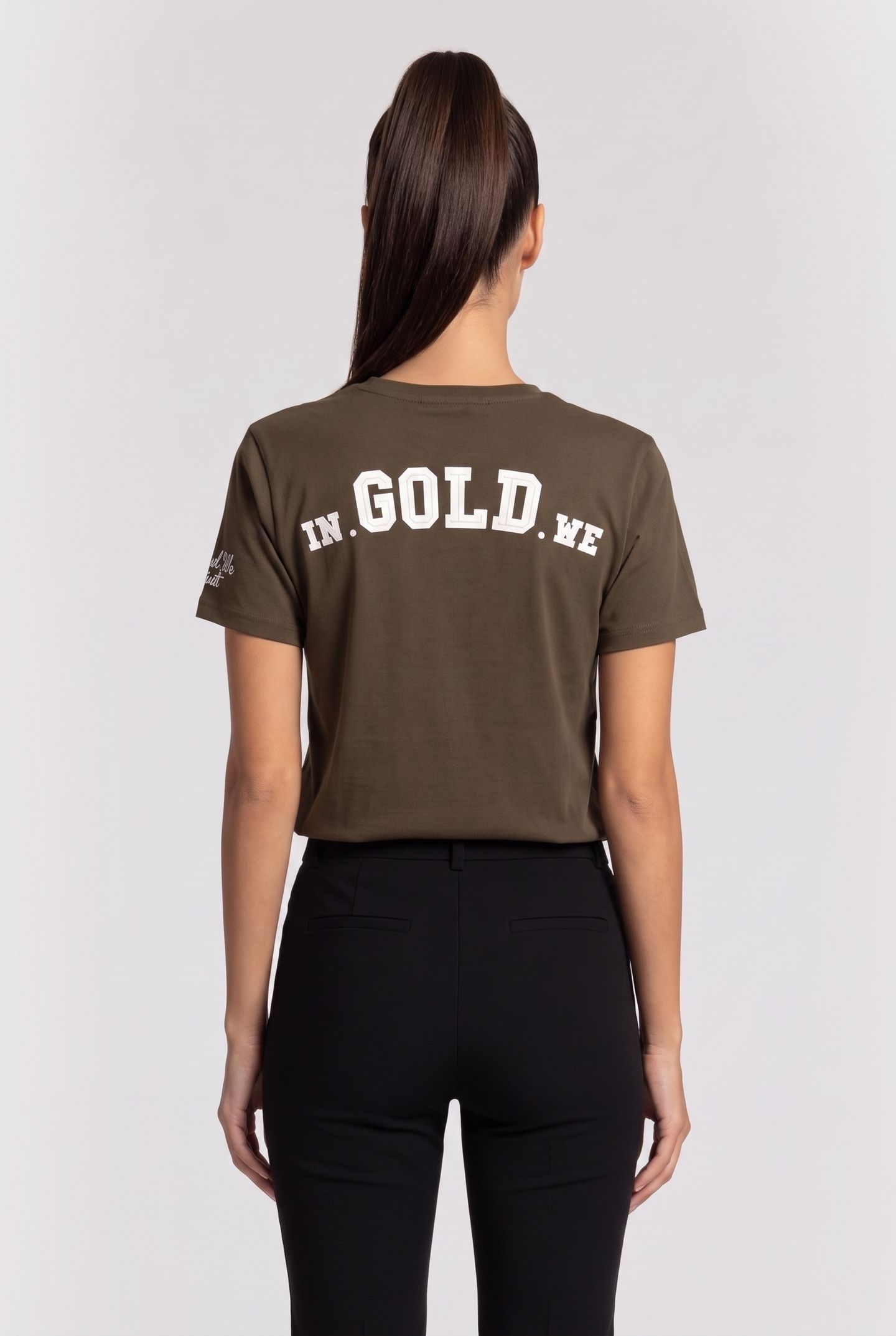 PAINT T-SHIRT DARK GREEN 3