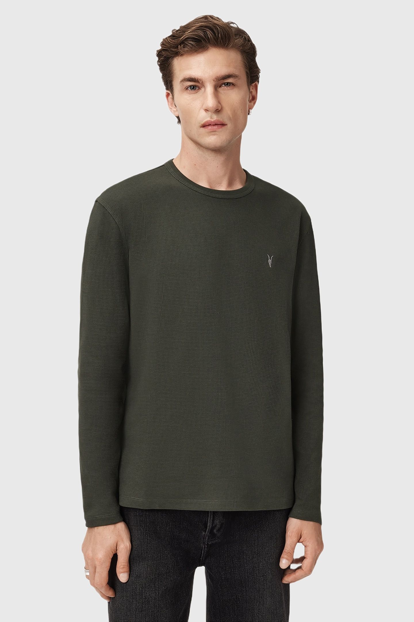ELLIS LS CREW DUFFEL GREEN 3