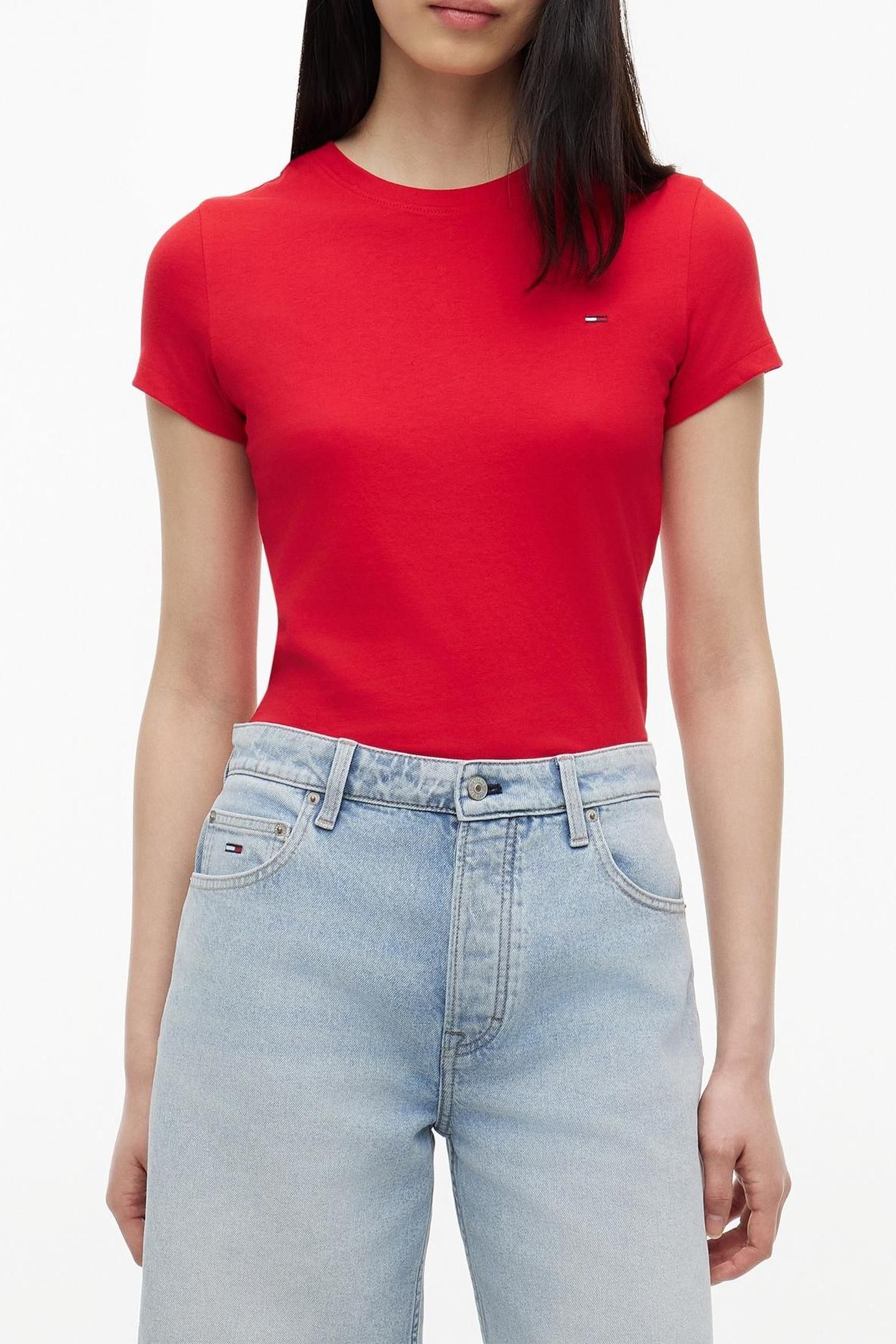 2-PACK C-NECK TEE DARK NIGHT NAVY/AMARYLLIS RED 4