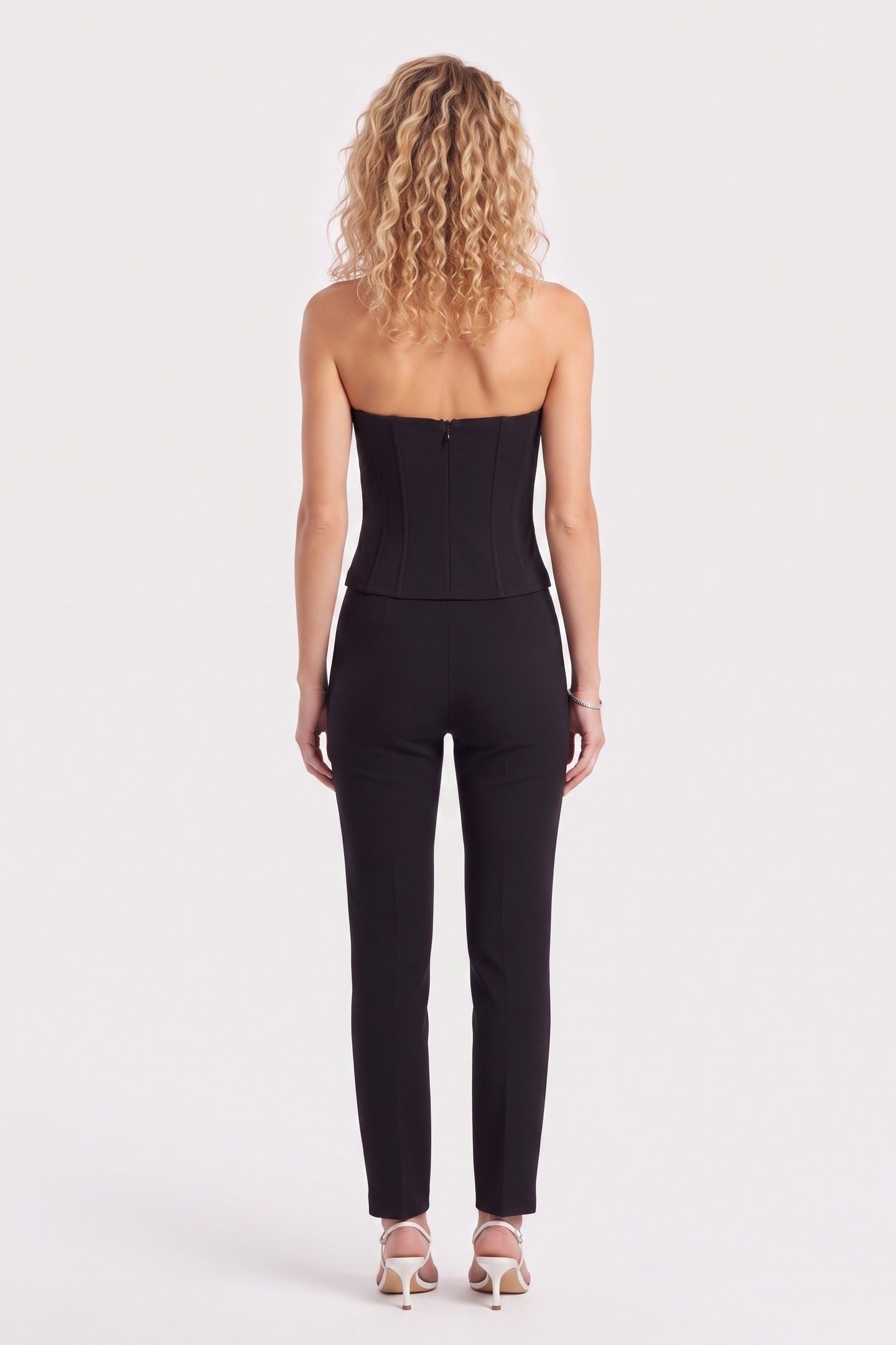 HUMMUS CORSET TOP BLACK 2