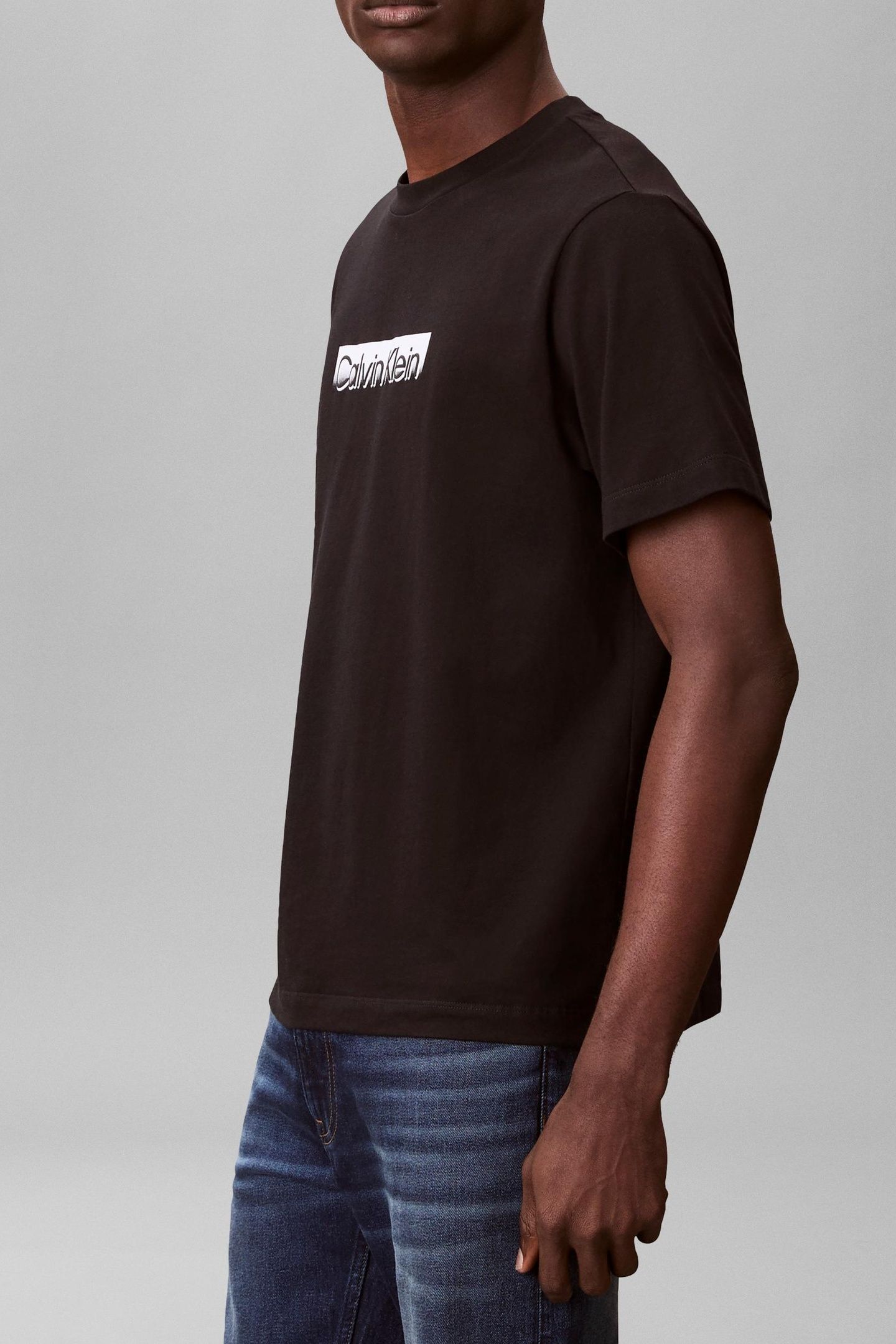 SS 20S TONAL METALLIC TEE BLACK 3