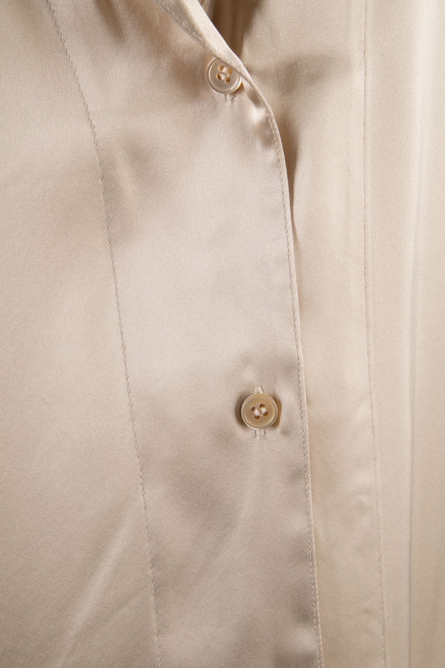 LEMMY SATIN SILK SHIRT BEIGE 5