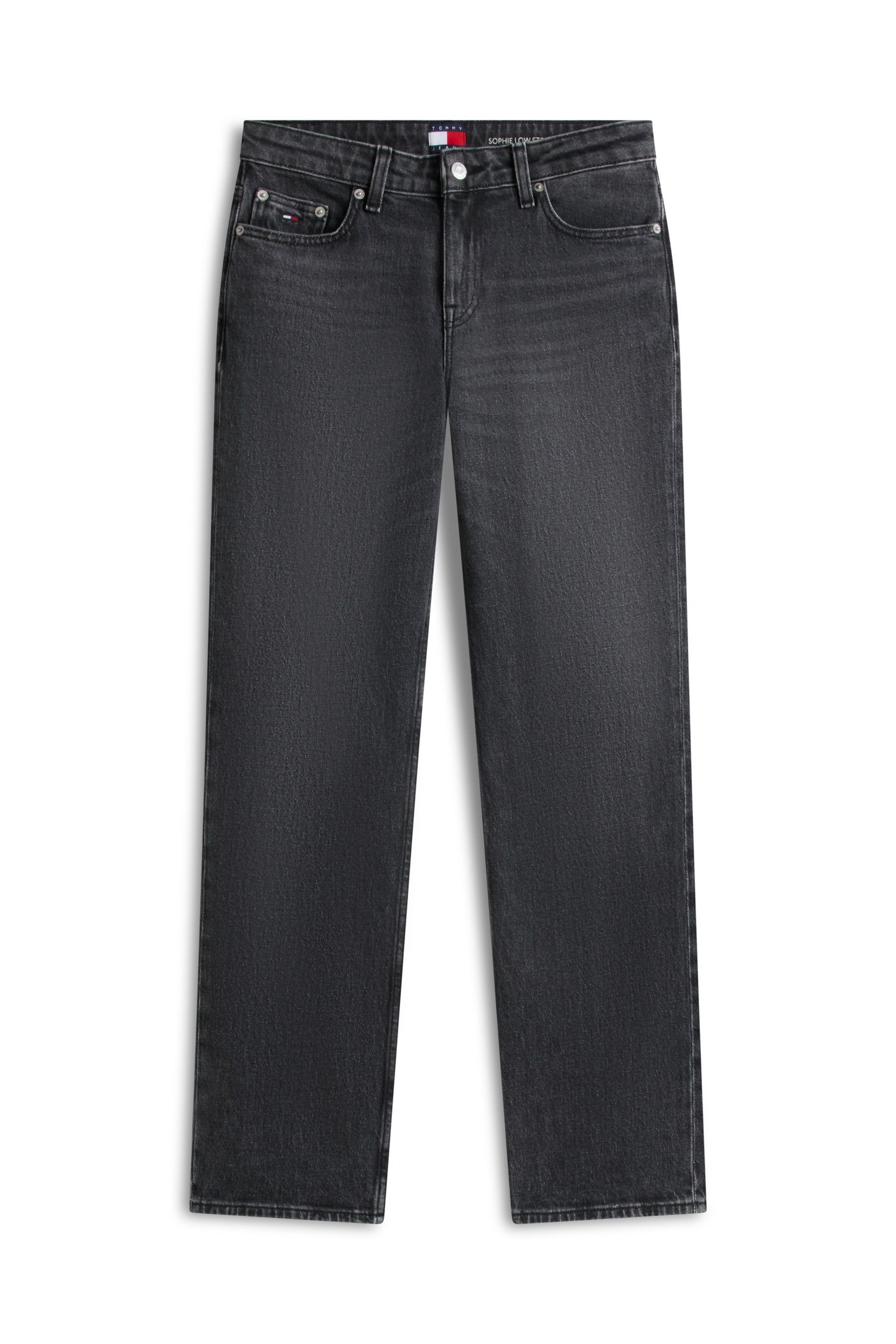 SOPHIE LOW WAIST STRAIGHT DENIM BLACK 4