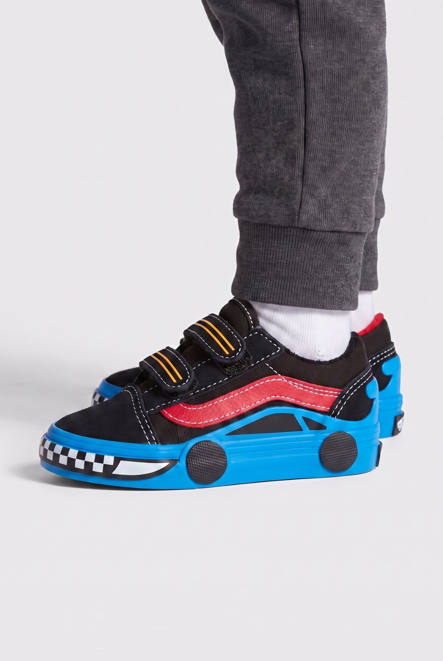 TODDLER OLD SKOOL V CAR BLACK 3