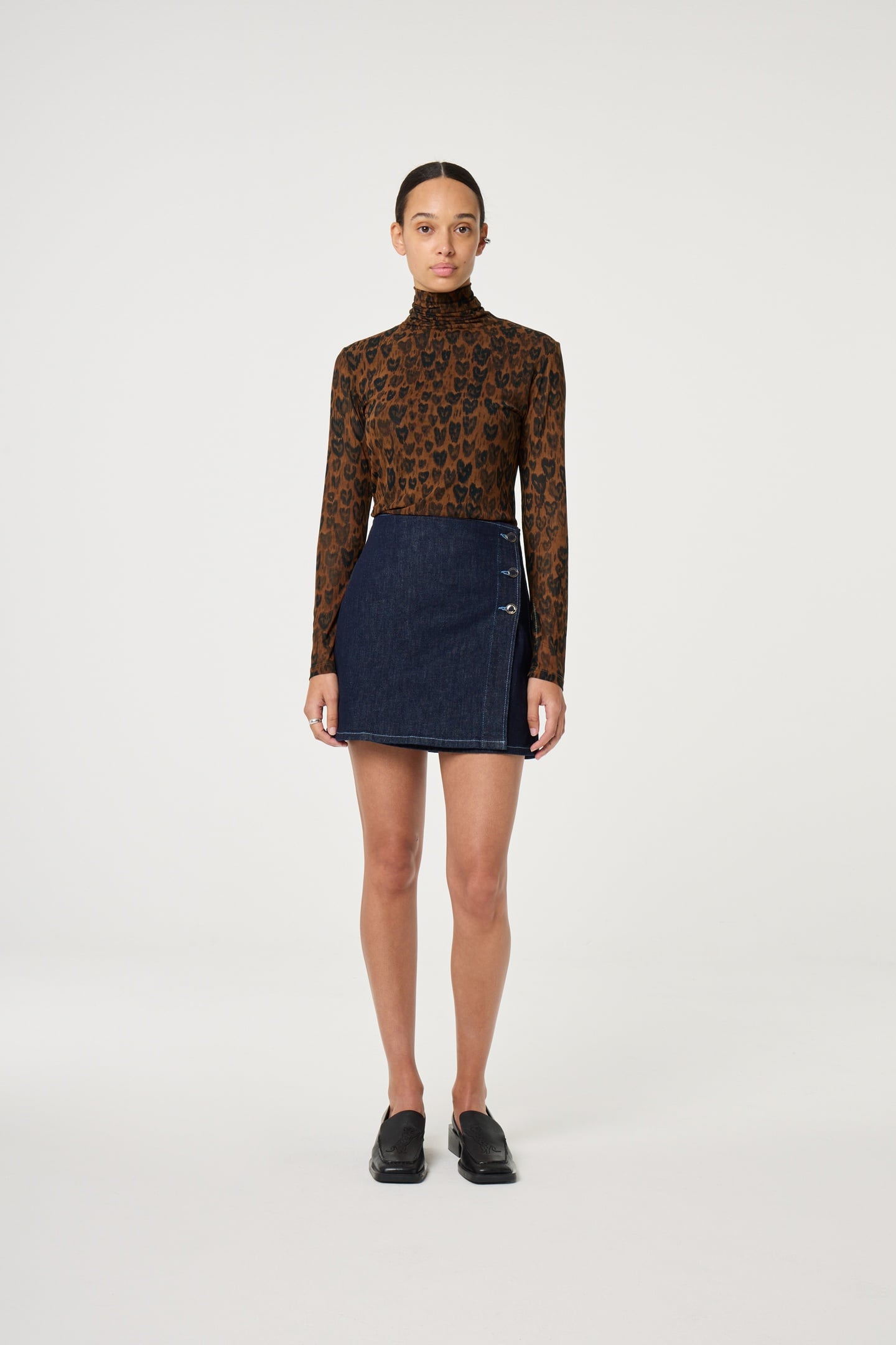 CARA SKIRT RINSED 1