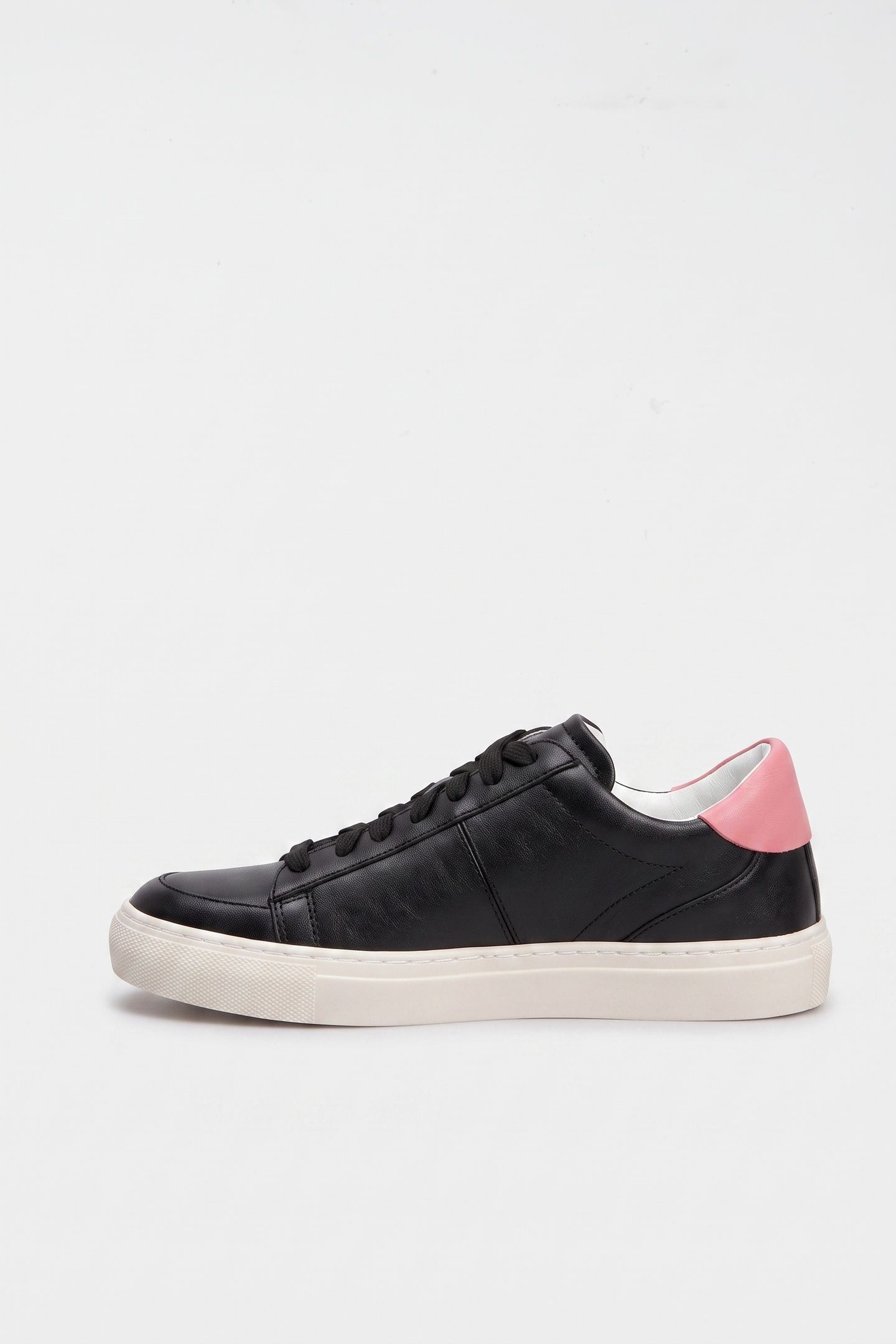 CALFSKIN SNEAKERS BLACK 2