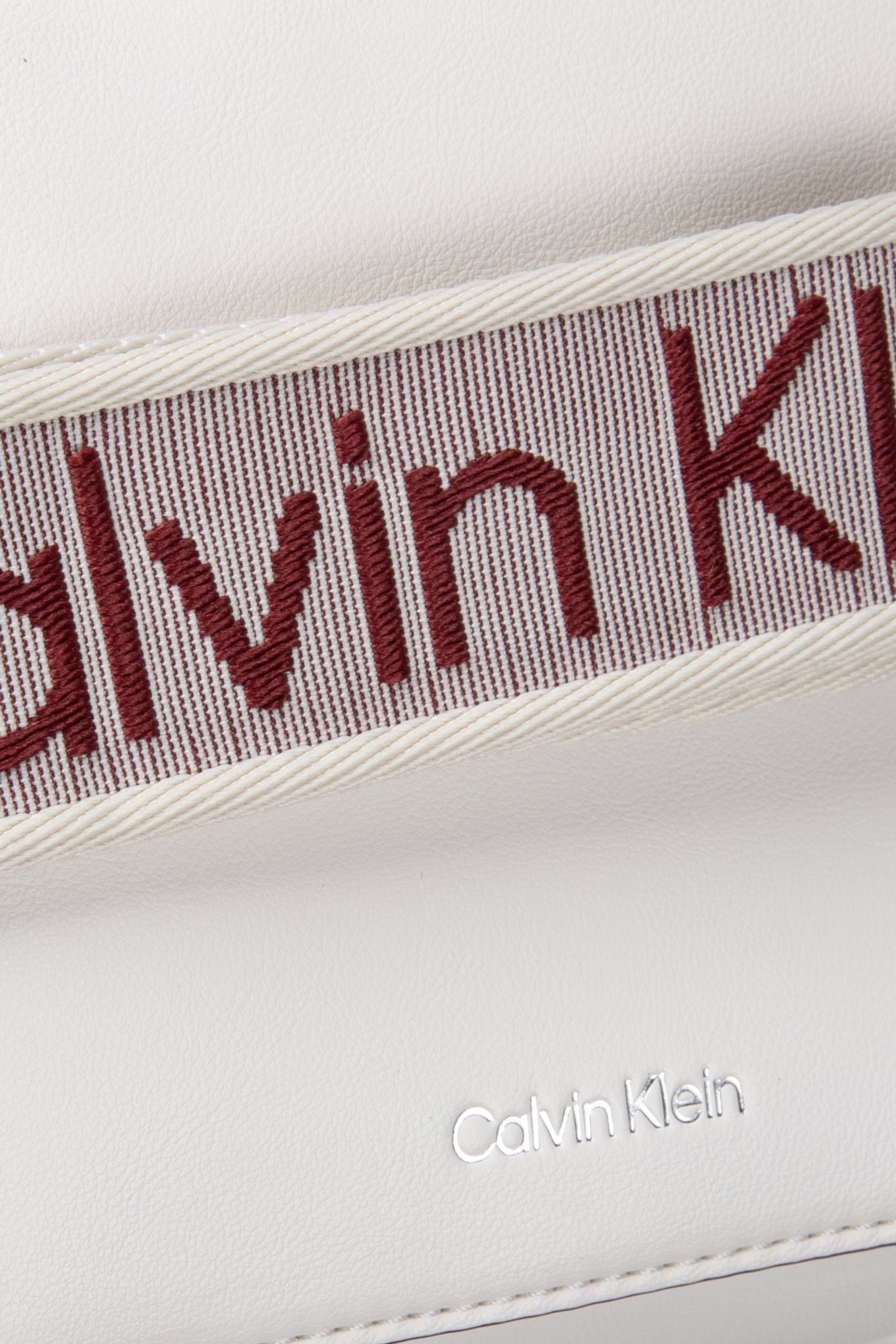 WEBBING DOUBLE STRAP CROSSOVER WHITE ALYSSUM 4