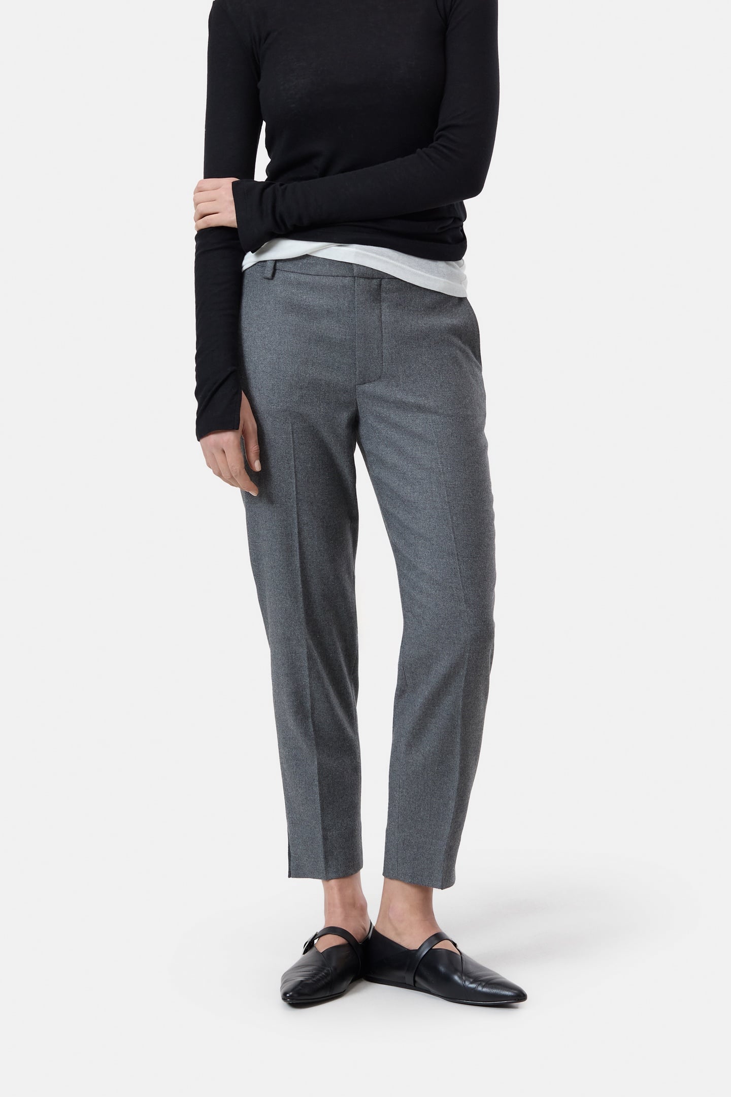 SONNETT PANTS DARK GREY MELANGE 2