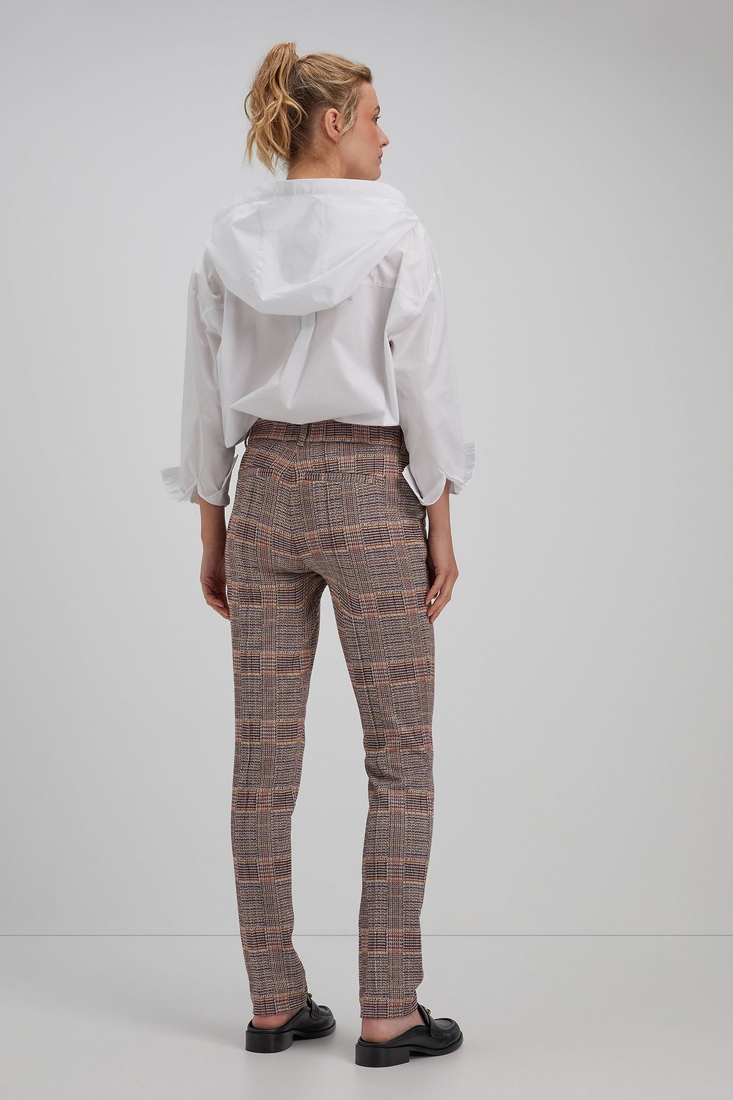 TAO PANTS MULTI COLOUR DARK CHECK 3