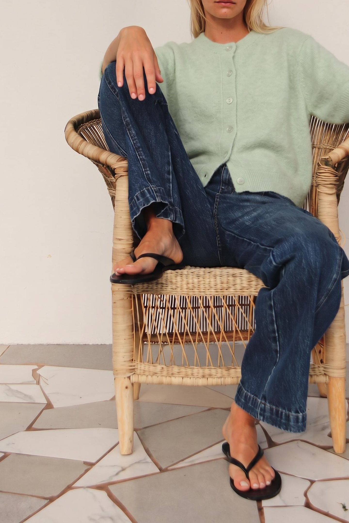 CARDIGAN CAROLINE CELADON 3