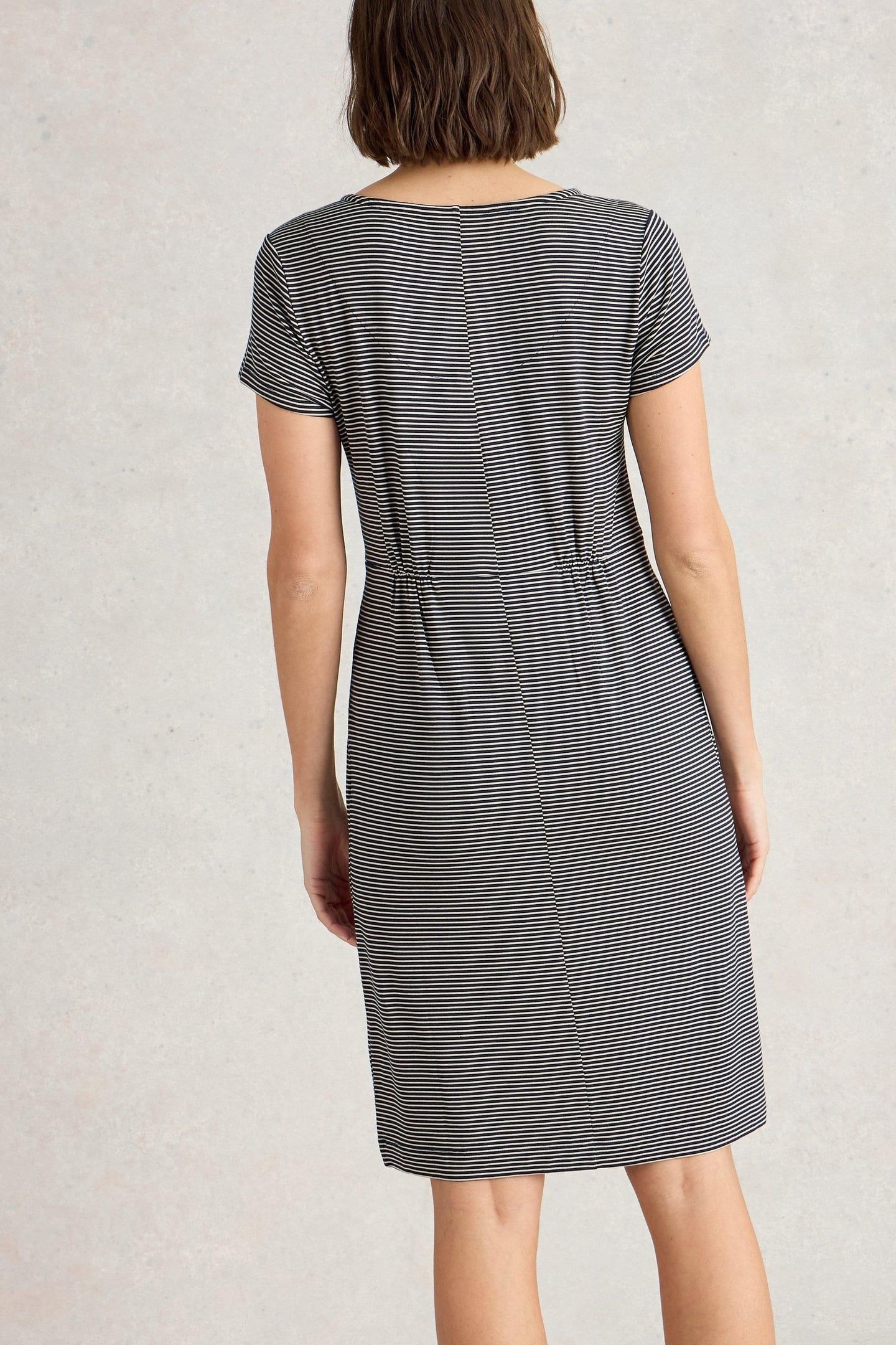 TALLIE JERSEY DRESS BLACK MULTI 3