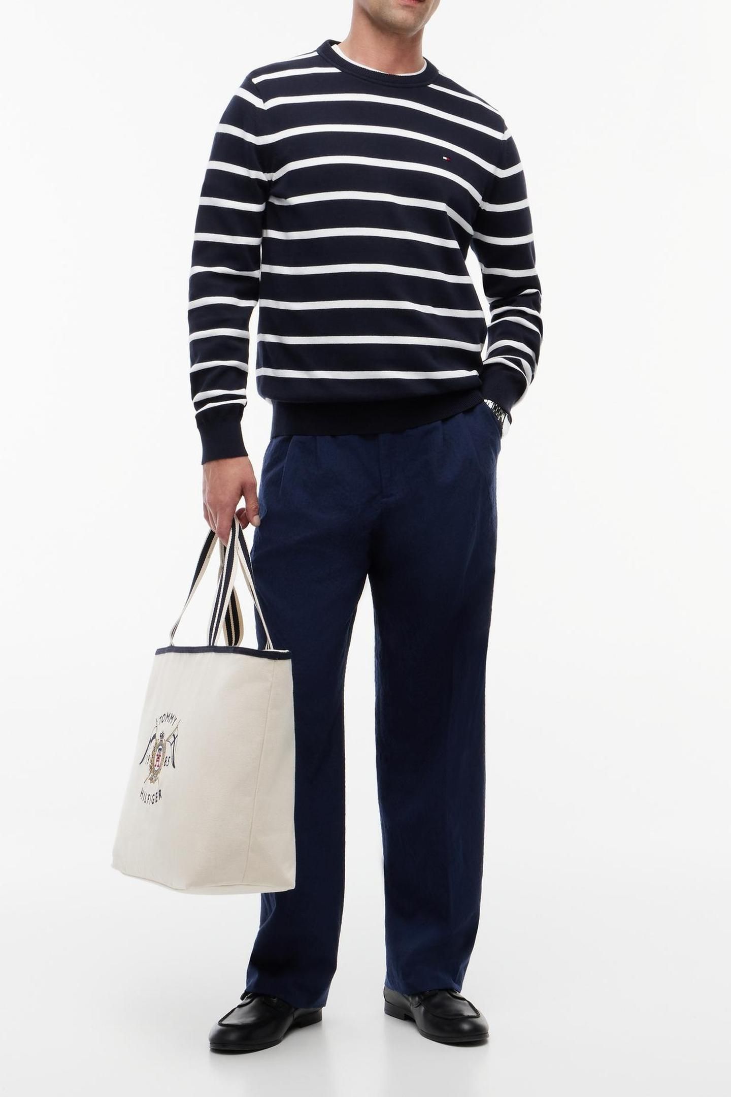 DC SEERSUCKER PANTS NAVY IRIS 3