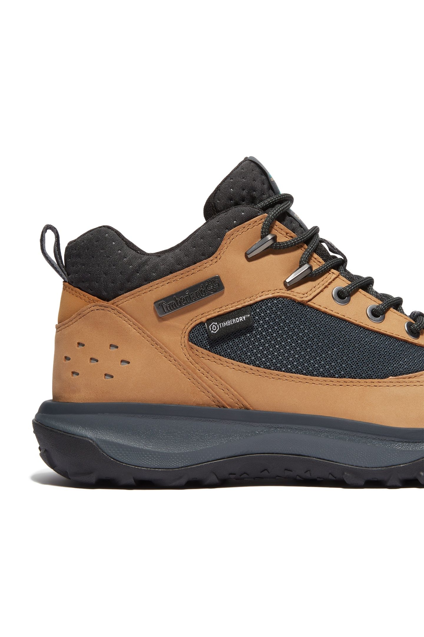 TIMBERCUSH MOTION 7 MID LACE UP WATERPROOF SNEAKER BROWN NUB 9
