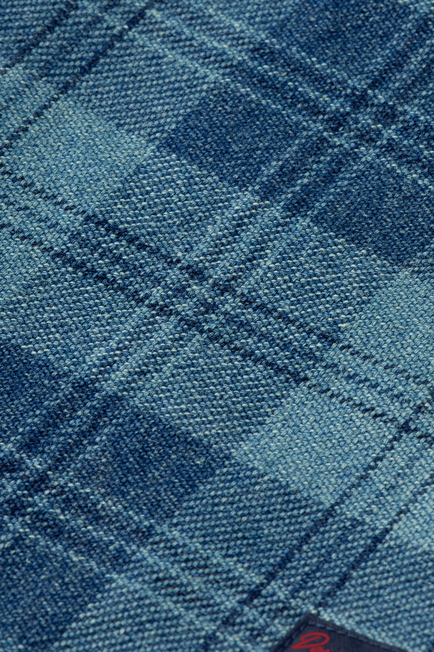 BOYS DENIM WASHED CHECKED OVERSHIRT INDIGO CHECK 3