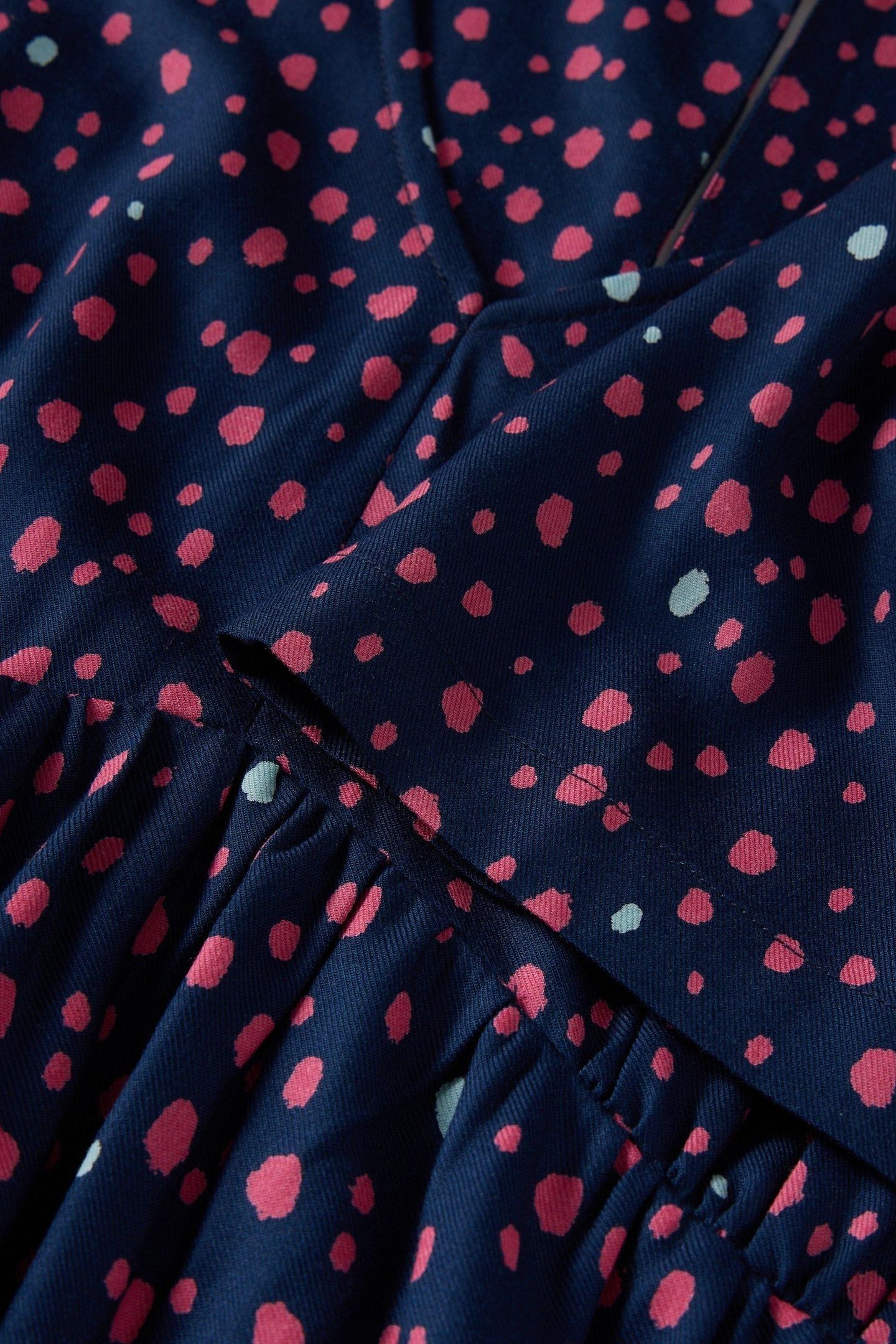 LUCY MIDI DRESS NAVY MULTI 6