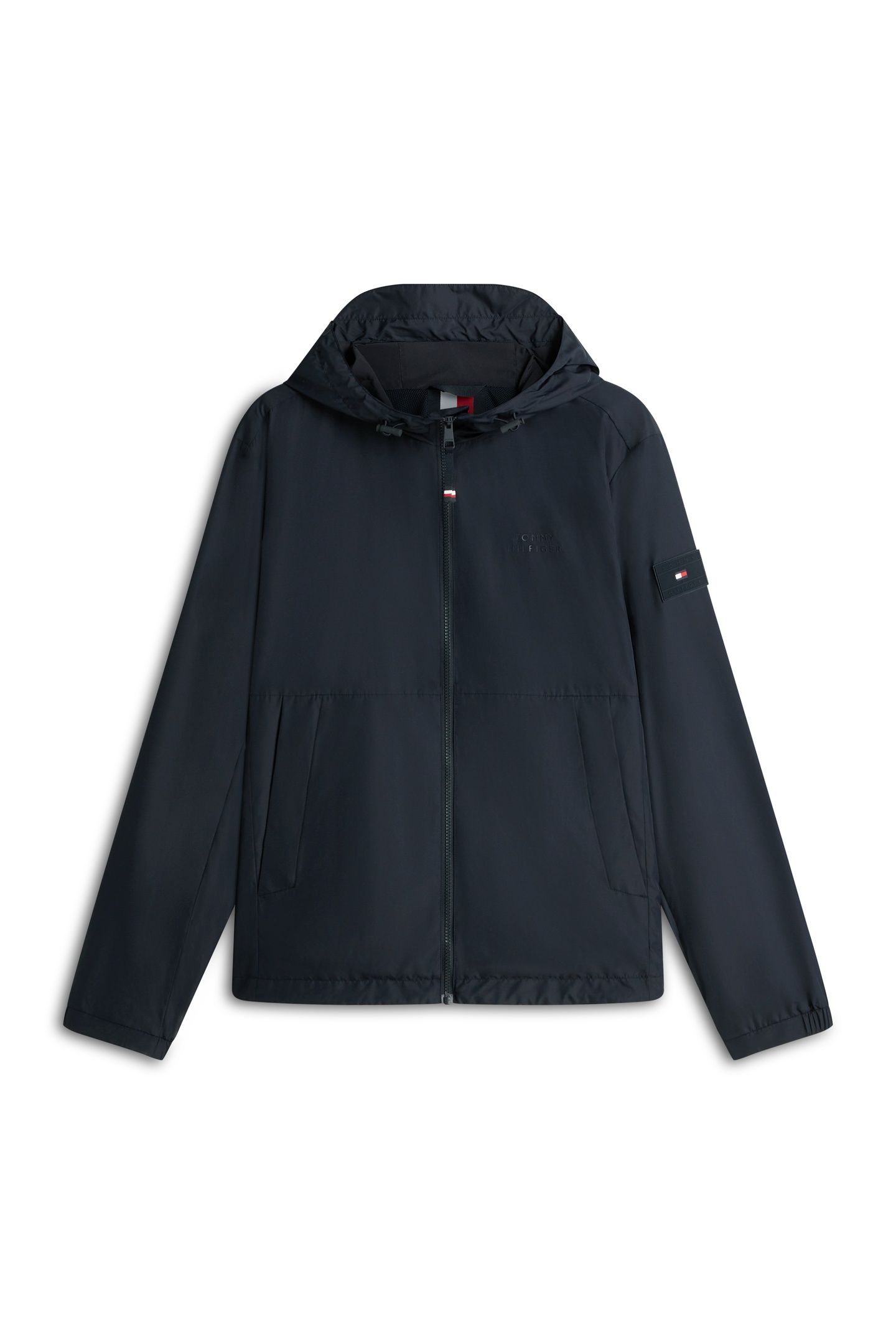 BRANDED HOODED JACKET DESERT SKY 4