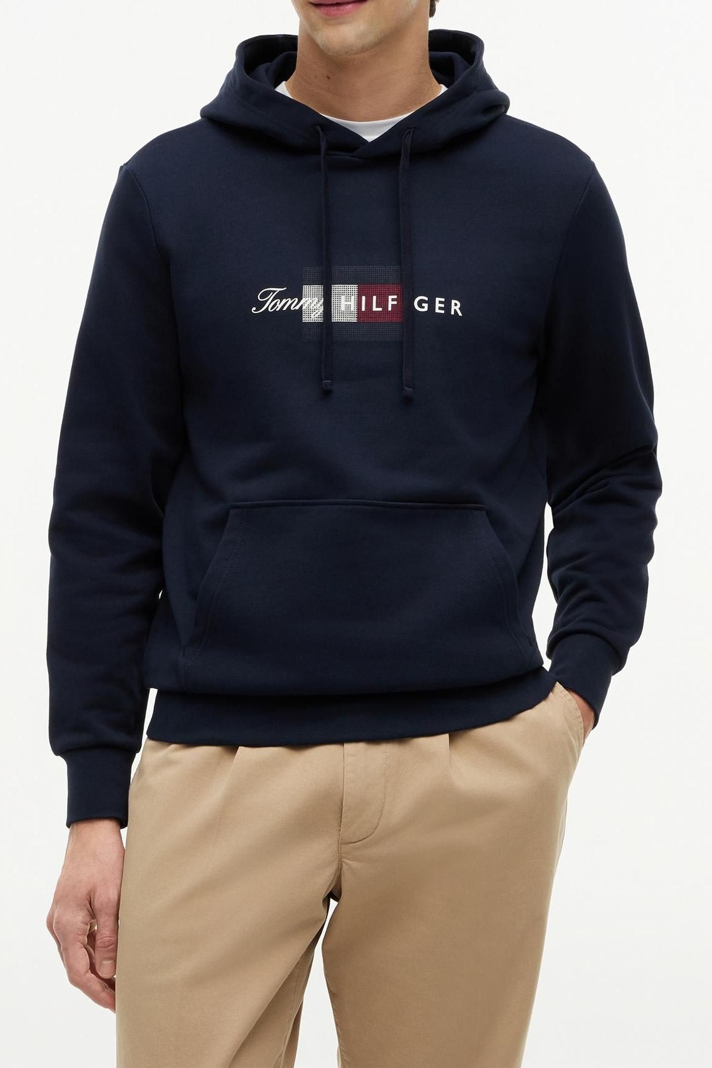 SCRIPT FLAG HOODIE DESERT SKY 1