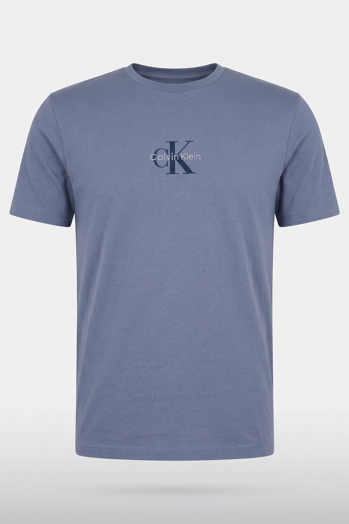 SS 30S MICRO MONOGRAM TEE DUSTY SAILOR BLUE 3
