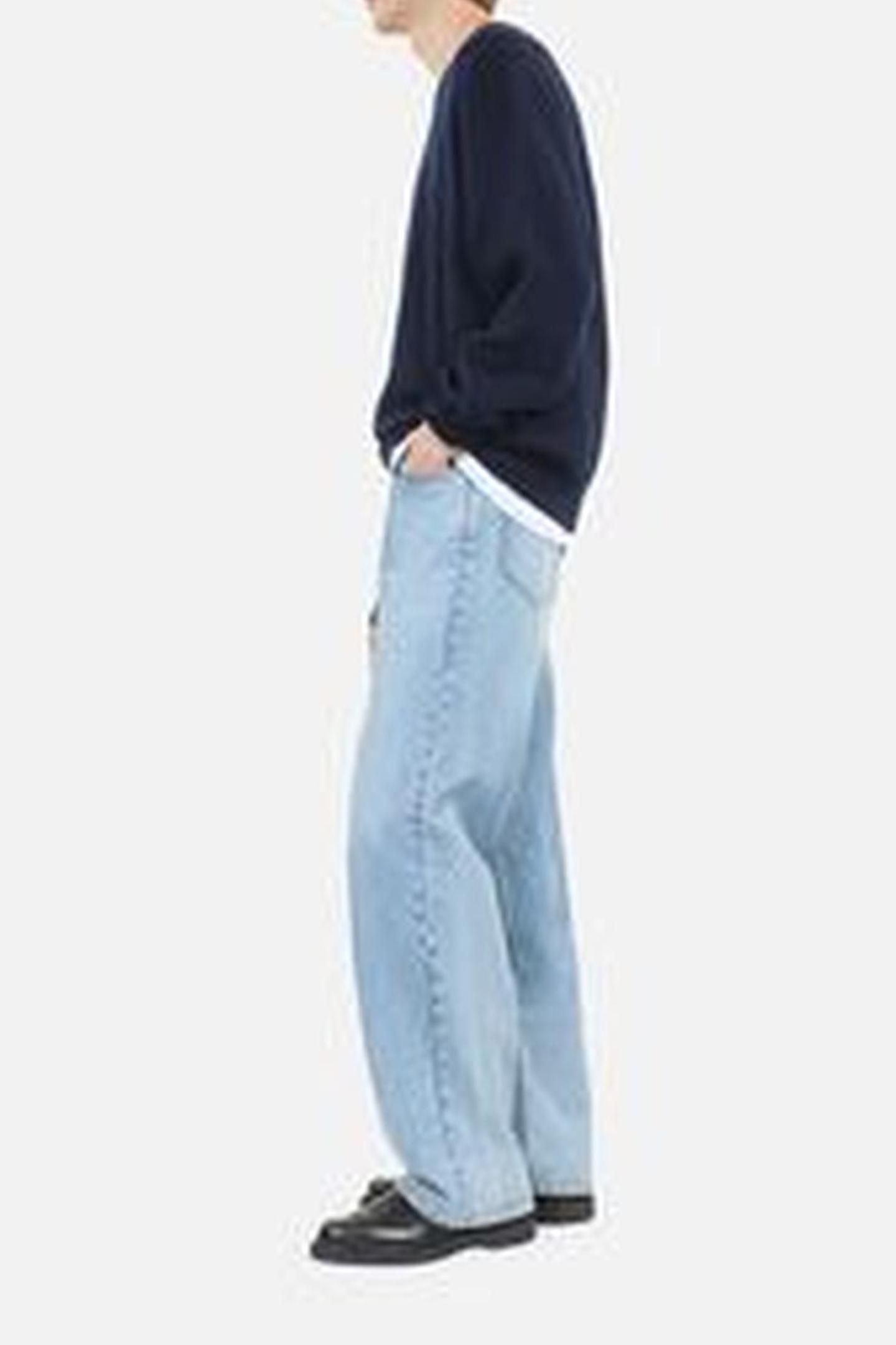 PULL COL ROUND DETAIL BRILLIANT NAVY 6
