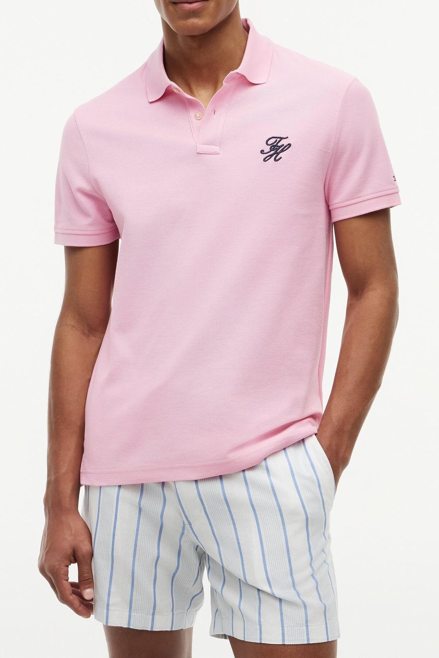 TH SCRIPT REGULAR POLO CLASSIC PINK 2